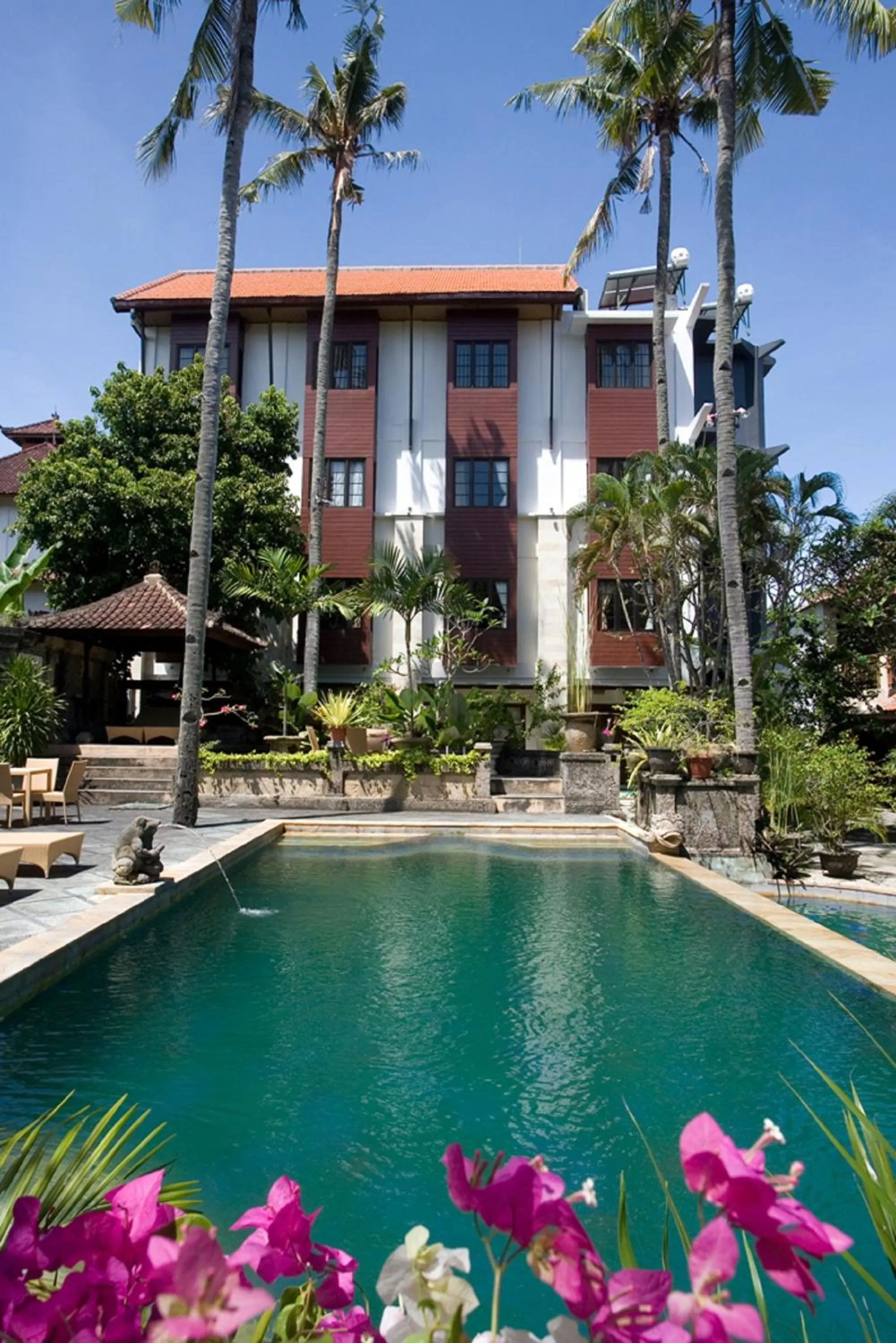 Swimming pool in Restu Bali Hotel
