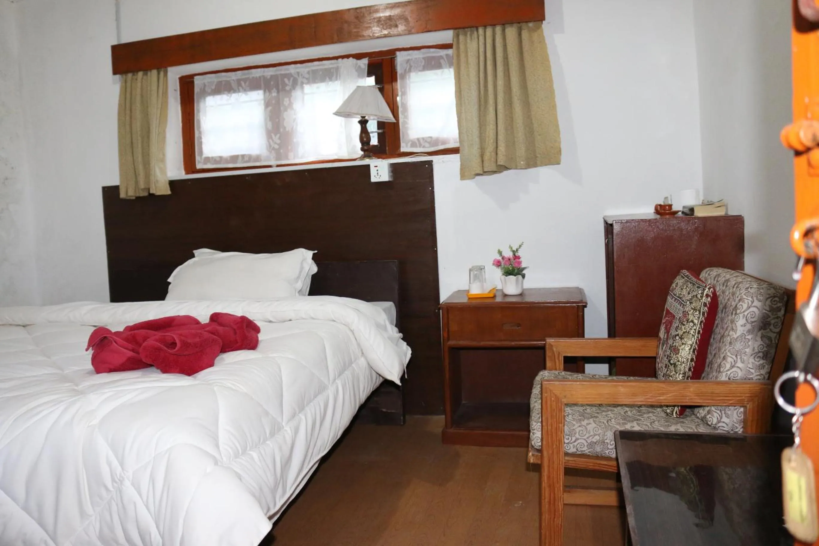 Bedroom, Bed in Gurkha Lodge