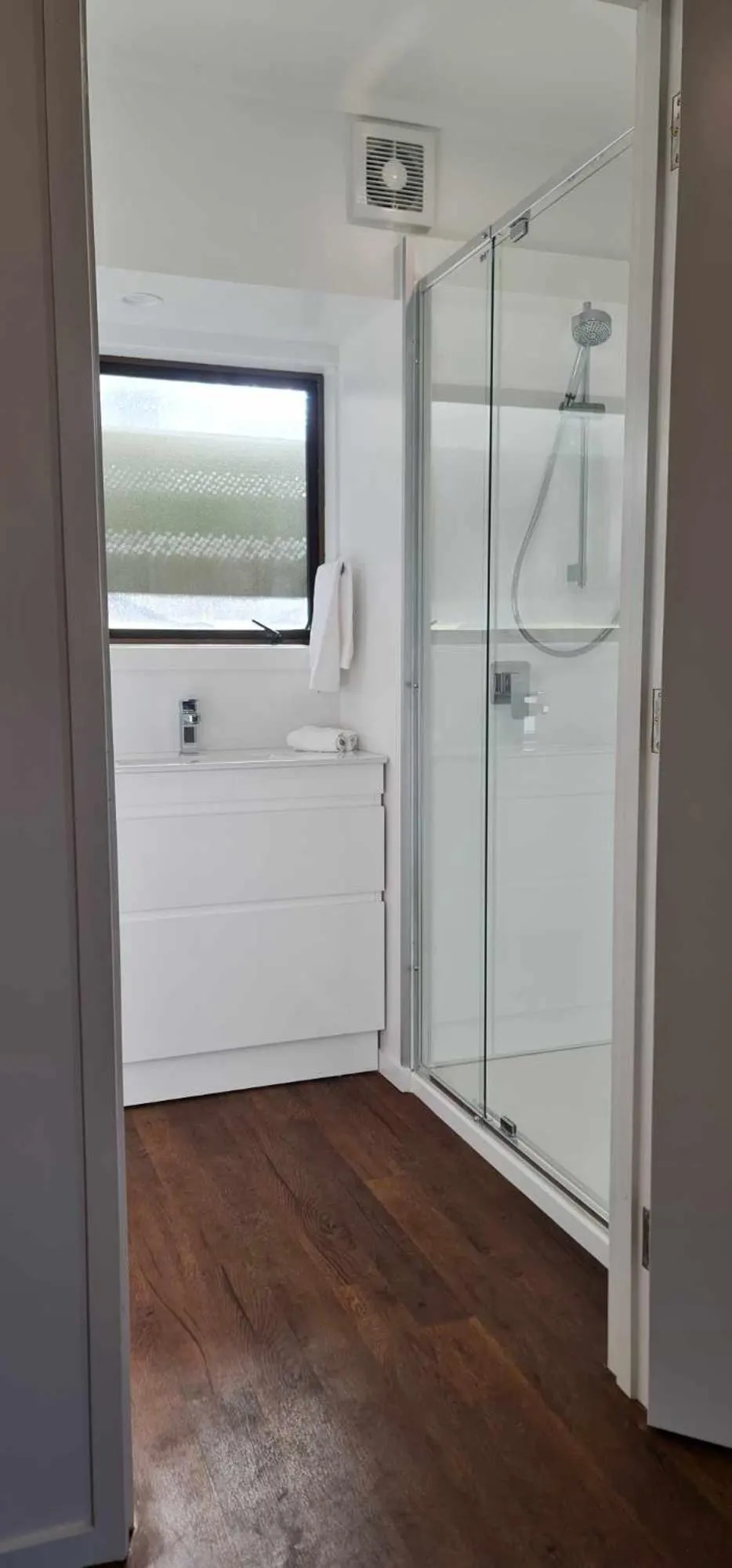 Shower in Alpine Chalets