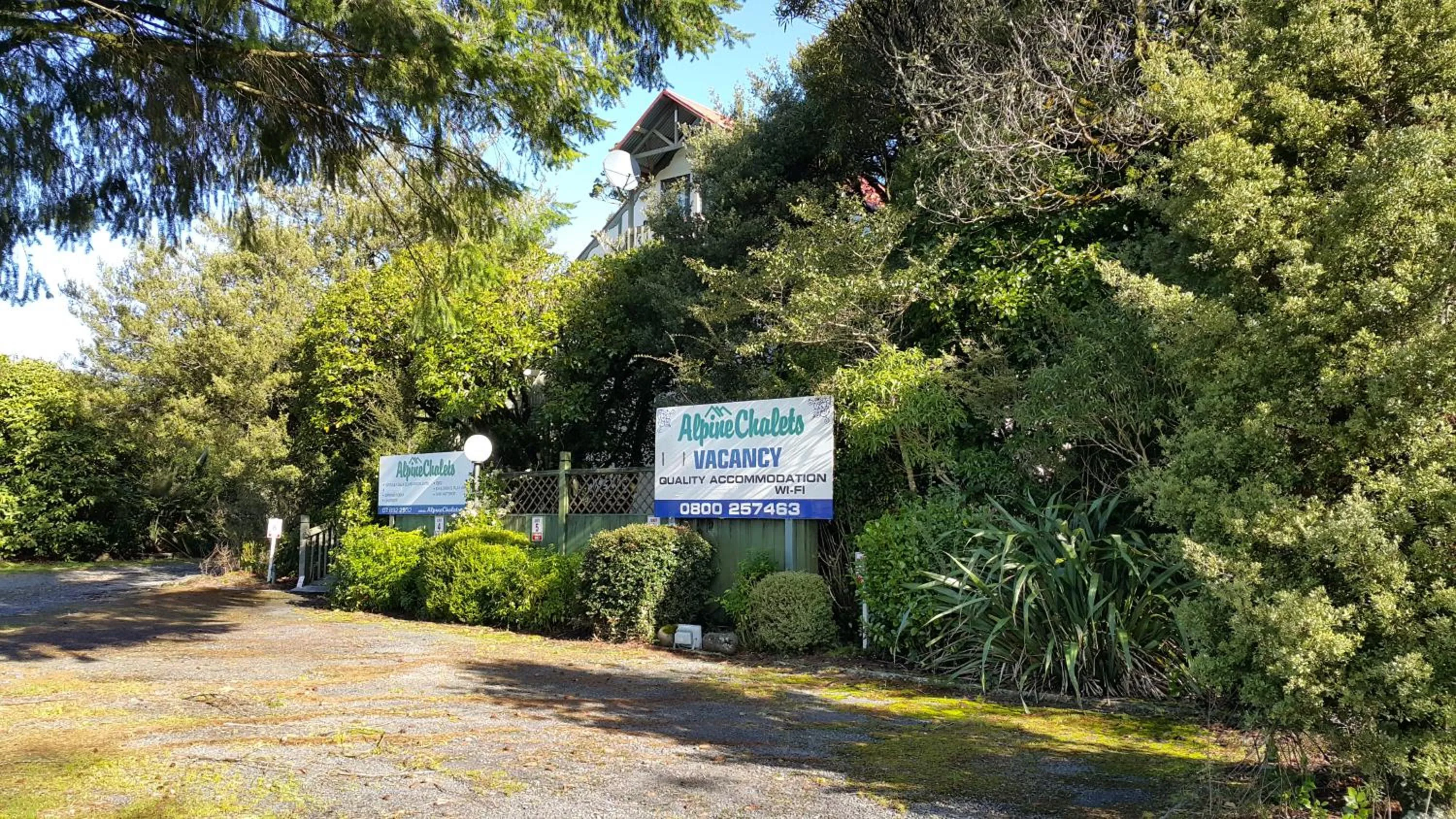 Facade/entrance in Alpine Chalets
