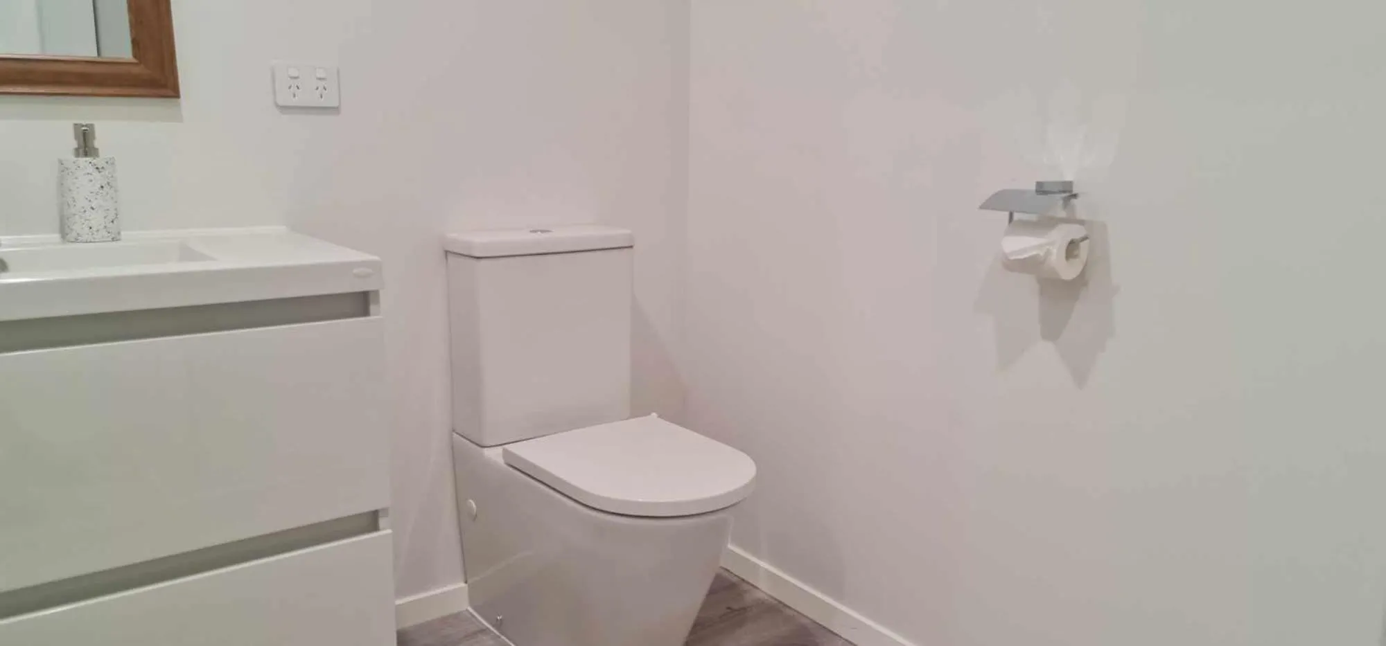 Toilet in Alpine Chalets