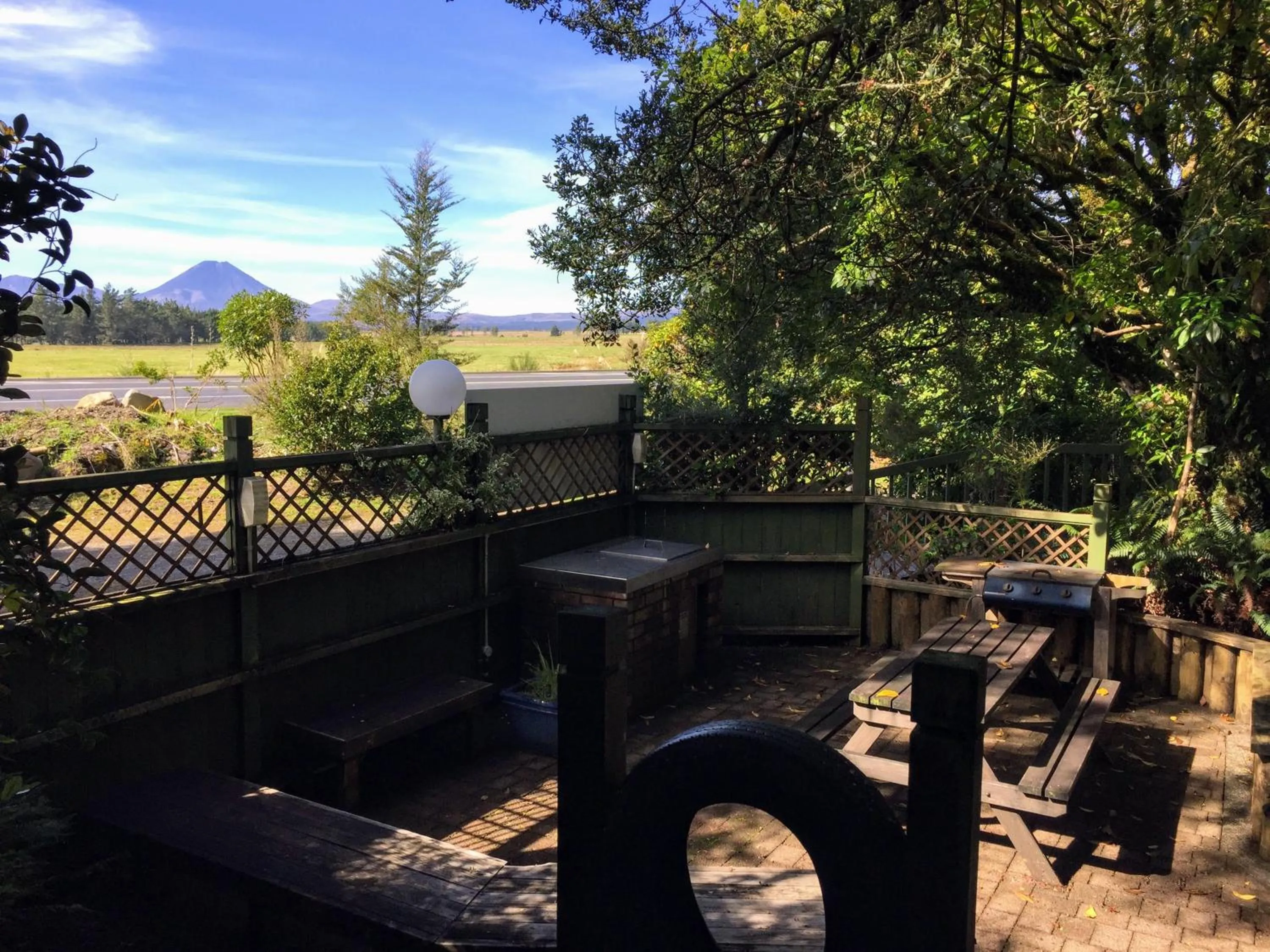 BBQ facilities in Alpine Chalets