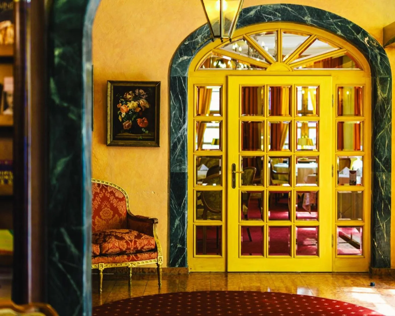 Lobby or reception in Romantik Hotel Bülow Residenz