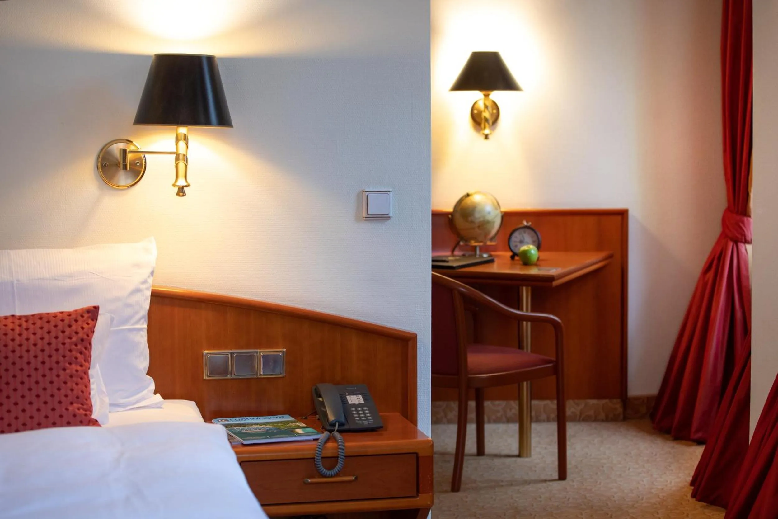 Bed in Romantik Hotel Bülow Residenz