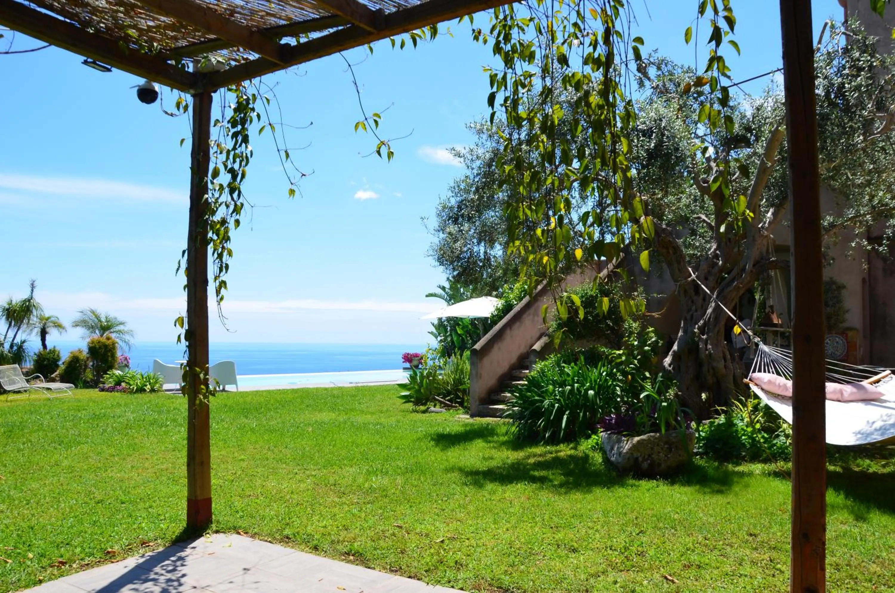 Garden in La casa del panorama