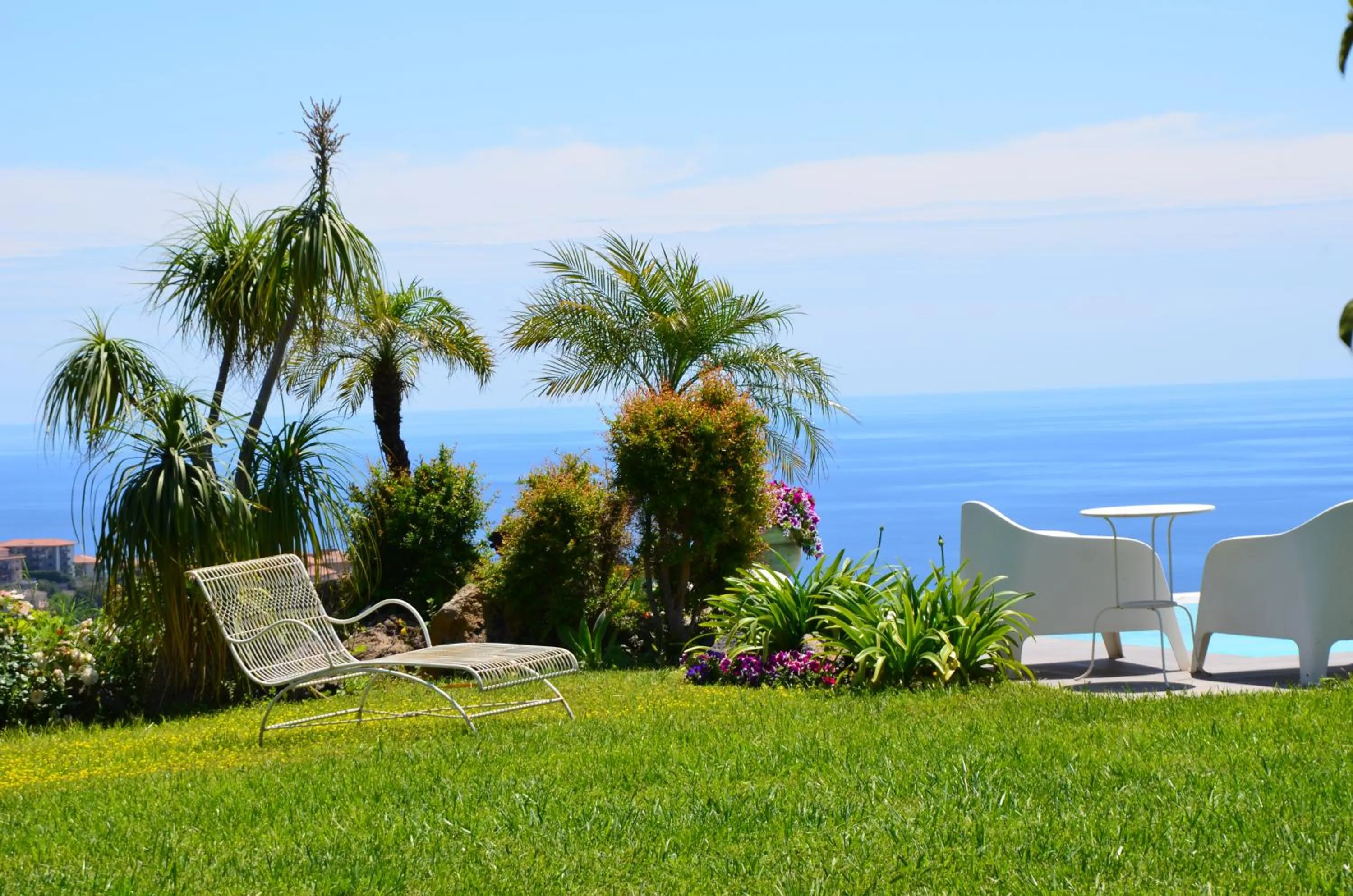 Garden in La casa del panorama