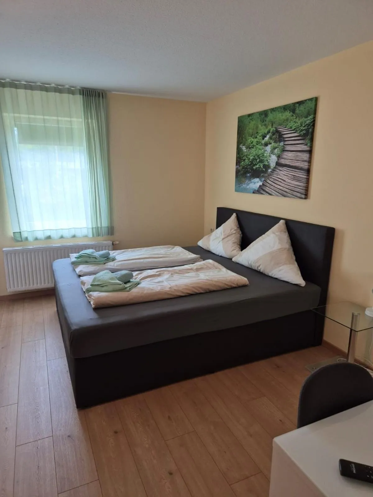 Bed in Hotel Lindenthal