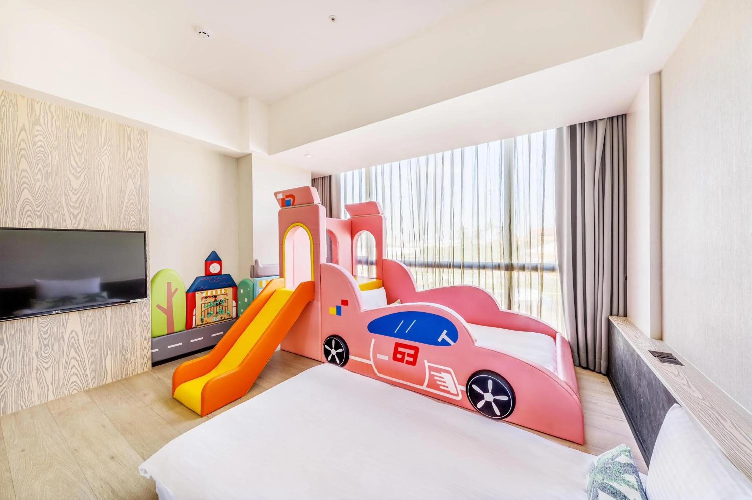 Photo of the whole room, Bed in Hsin Hotel