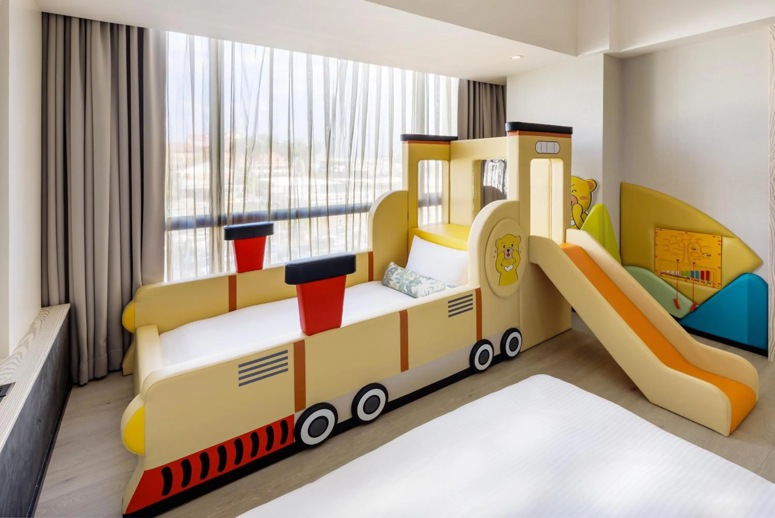 Photo of the whole room, Bed in Hsin Hotel