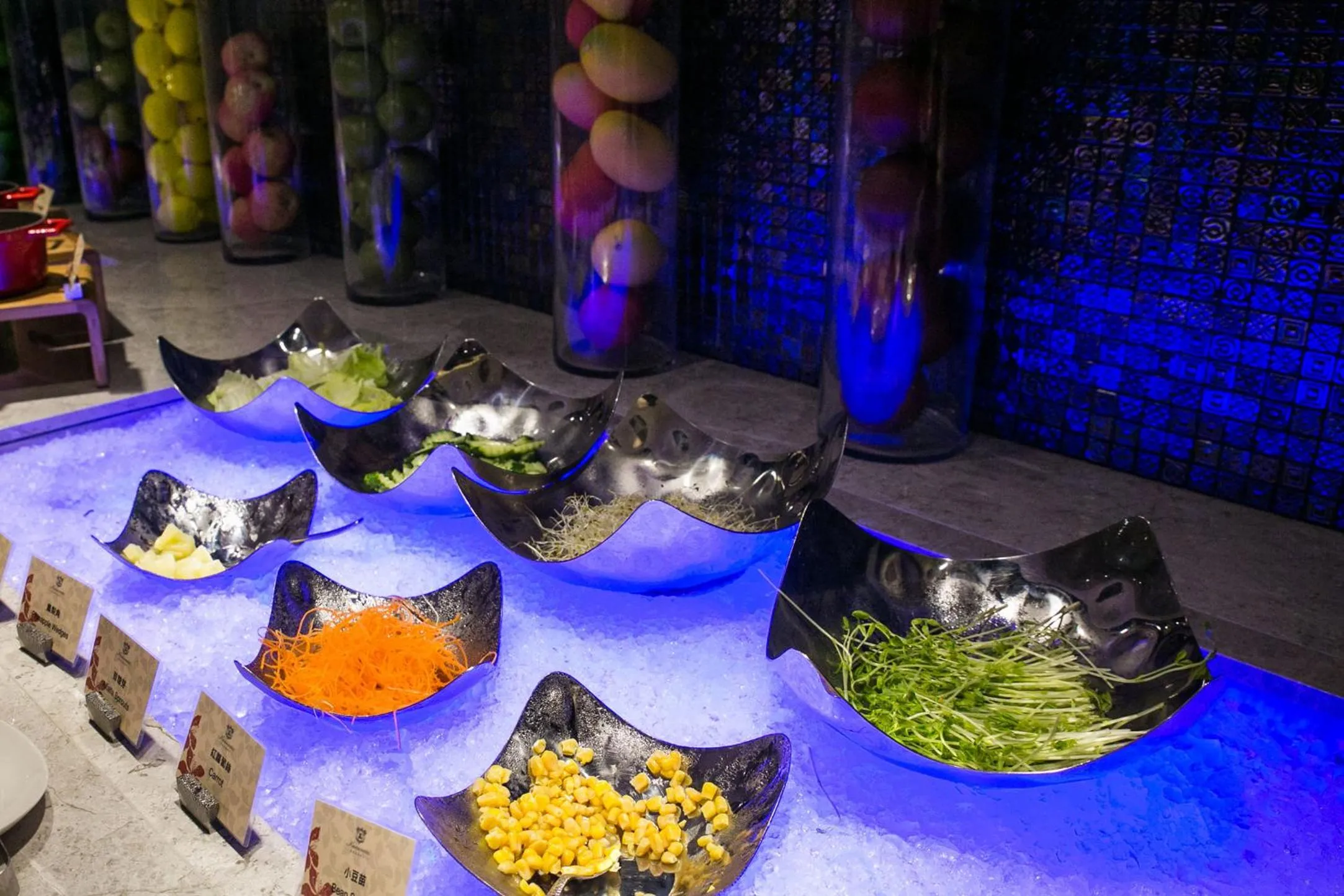 Buffet breakfast in Hsin Hotel