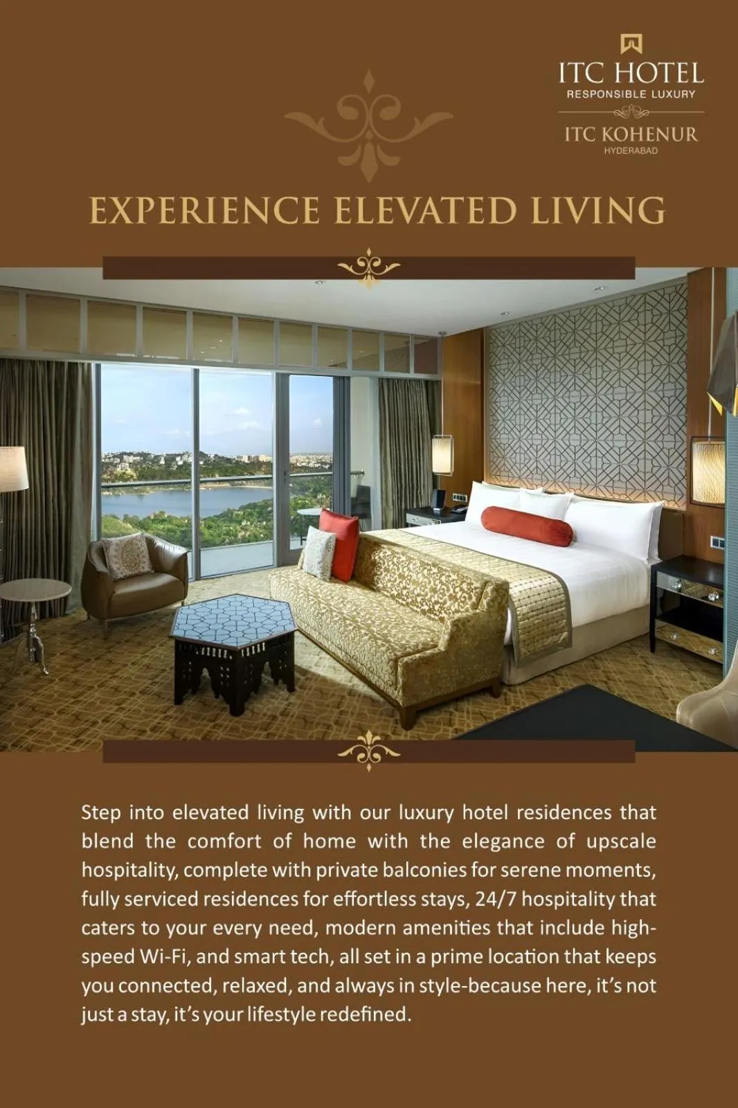 Natural landscape in ITC Kohenur, a Luxury Collection Hotel, Hyderabad