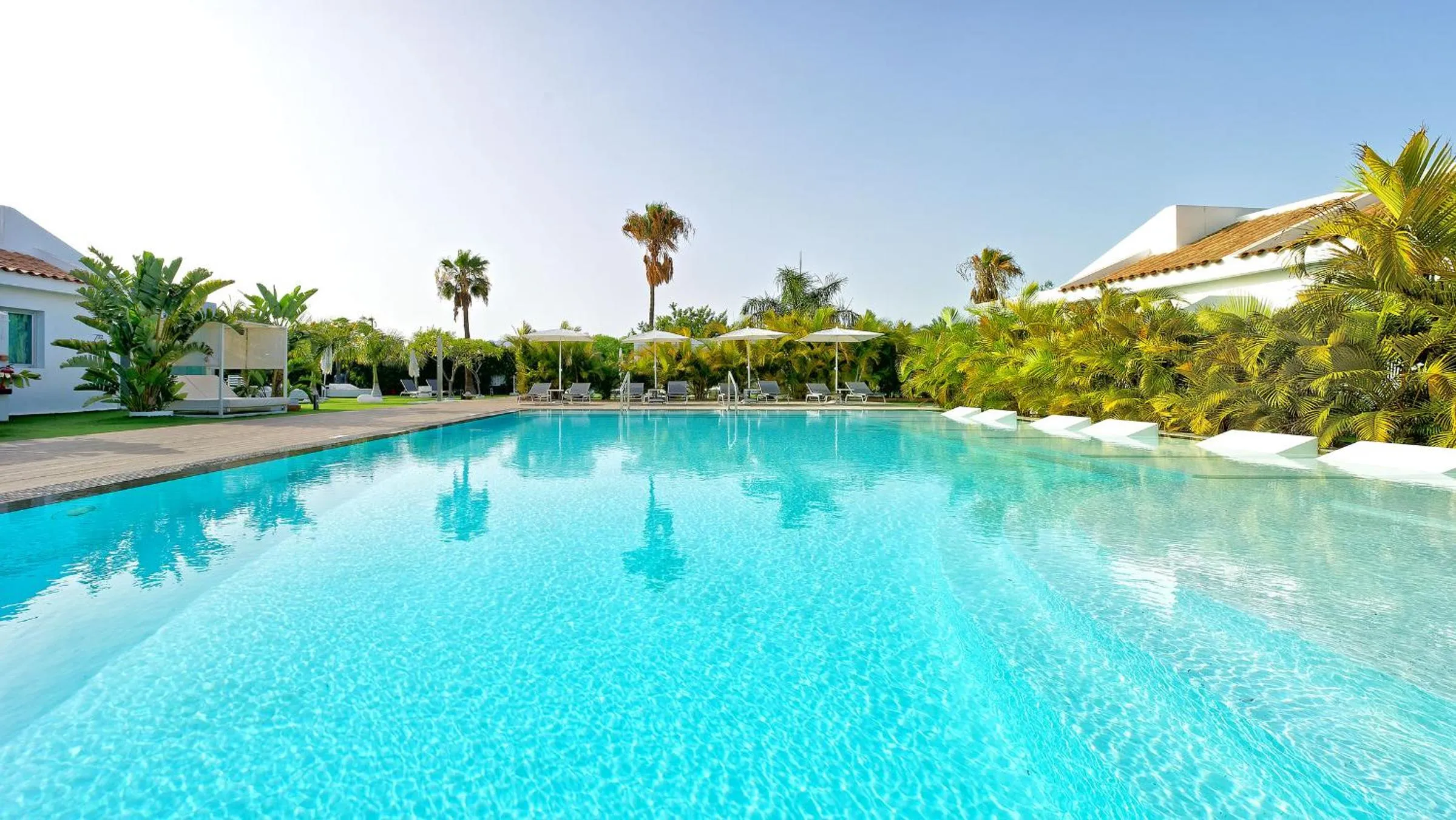 Swimming pool in Seven Hotel & Wellness - Gay Men Only