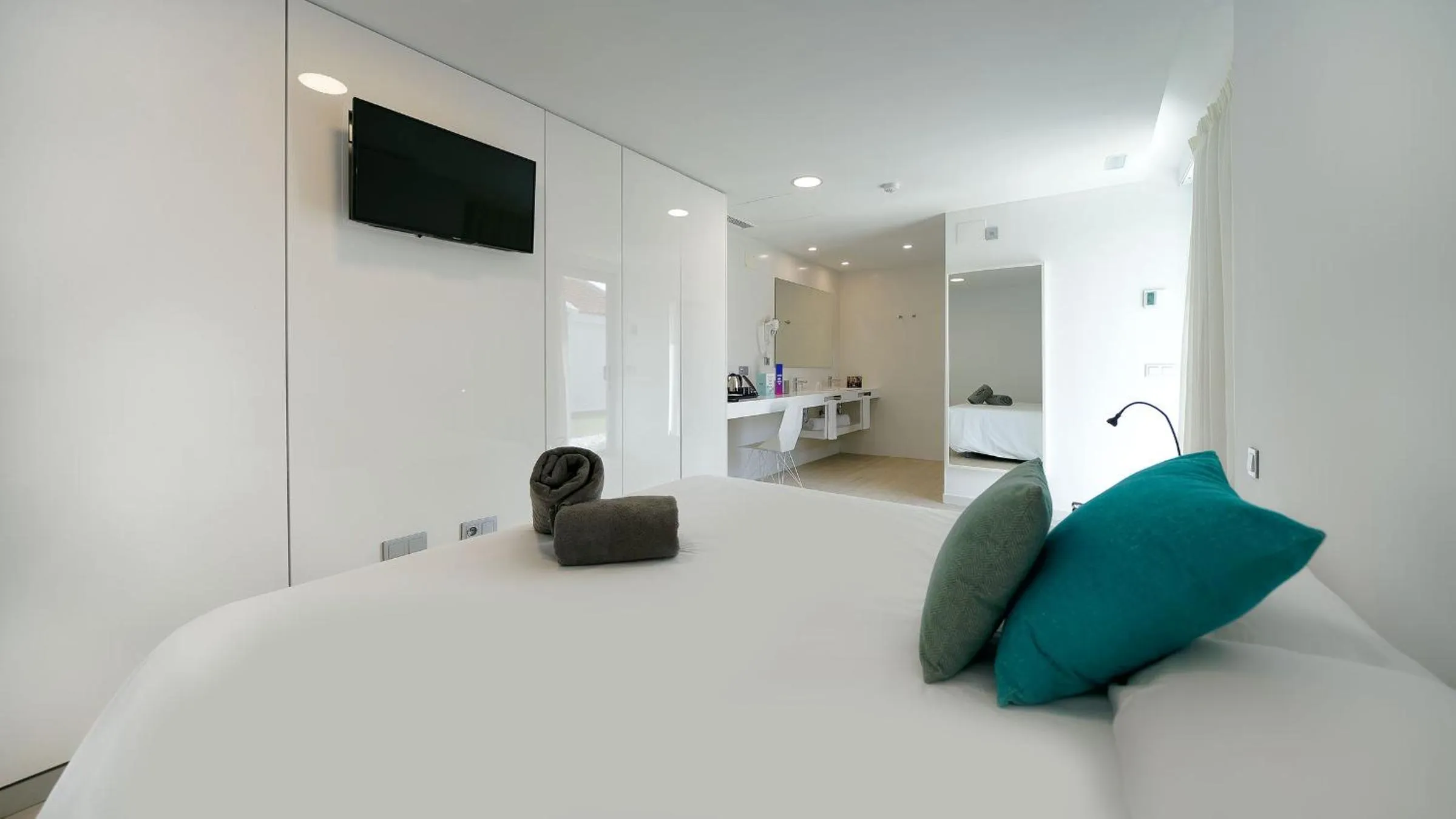 Bed in Seven Hotel & Wellness - Gay Men Only