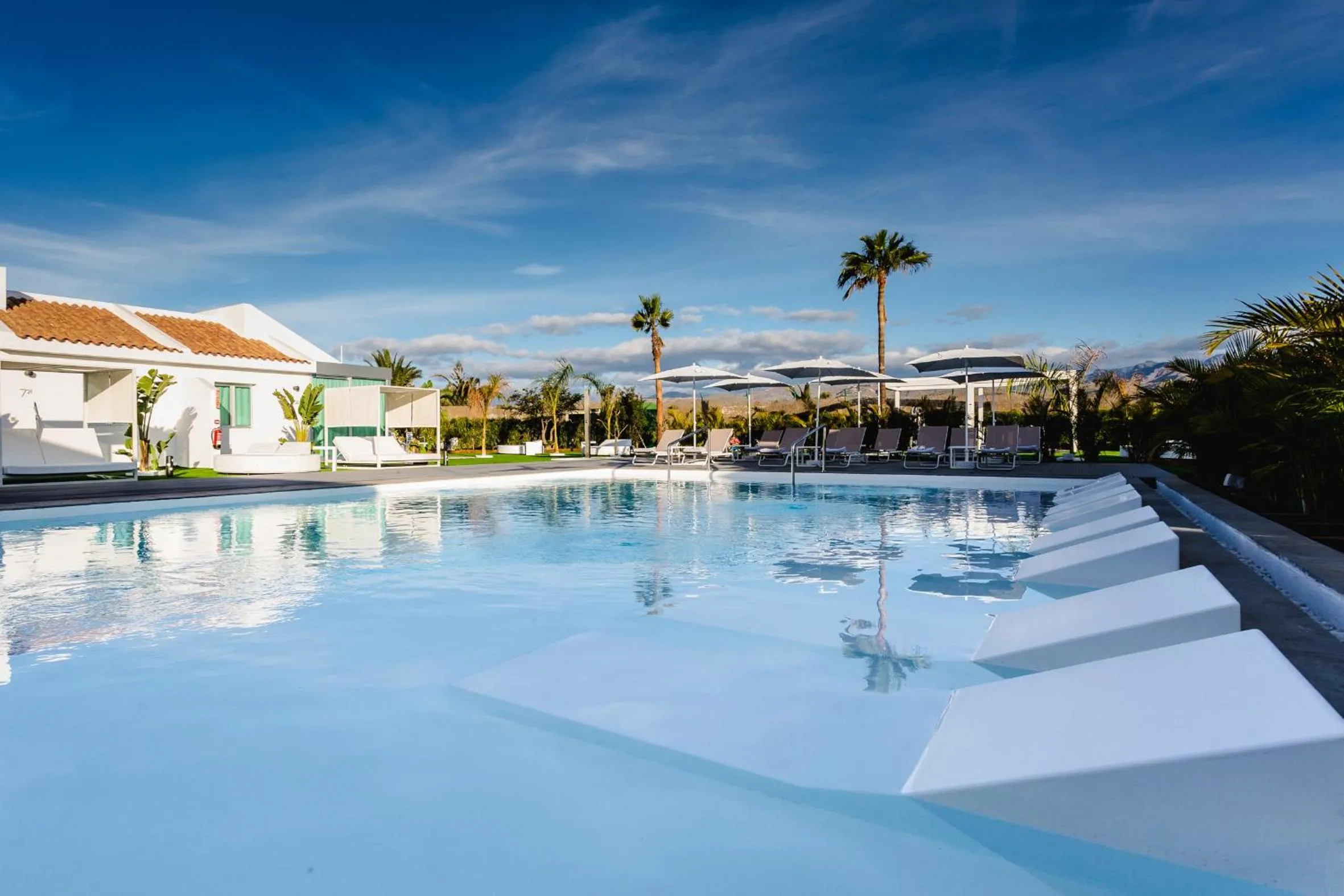 Swimming pool in Seven Hotel & Wellness - Gay Men Only
