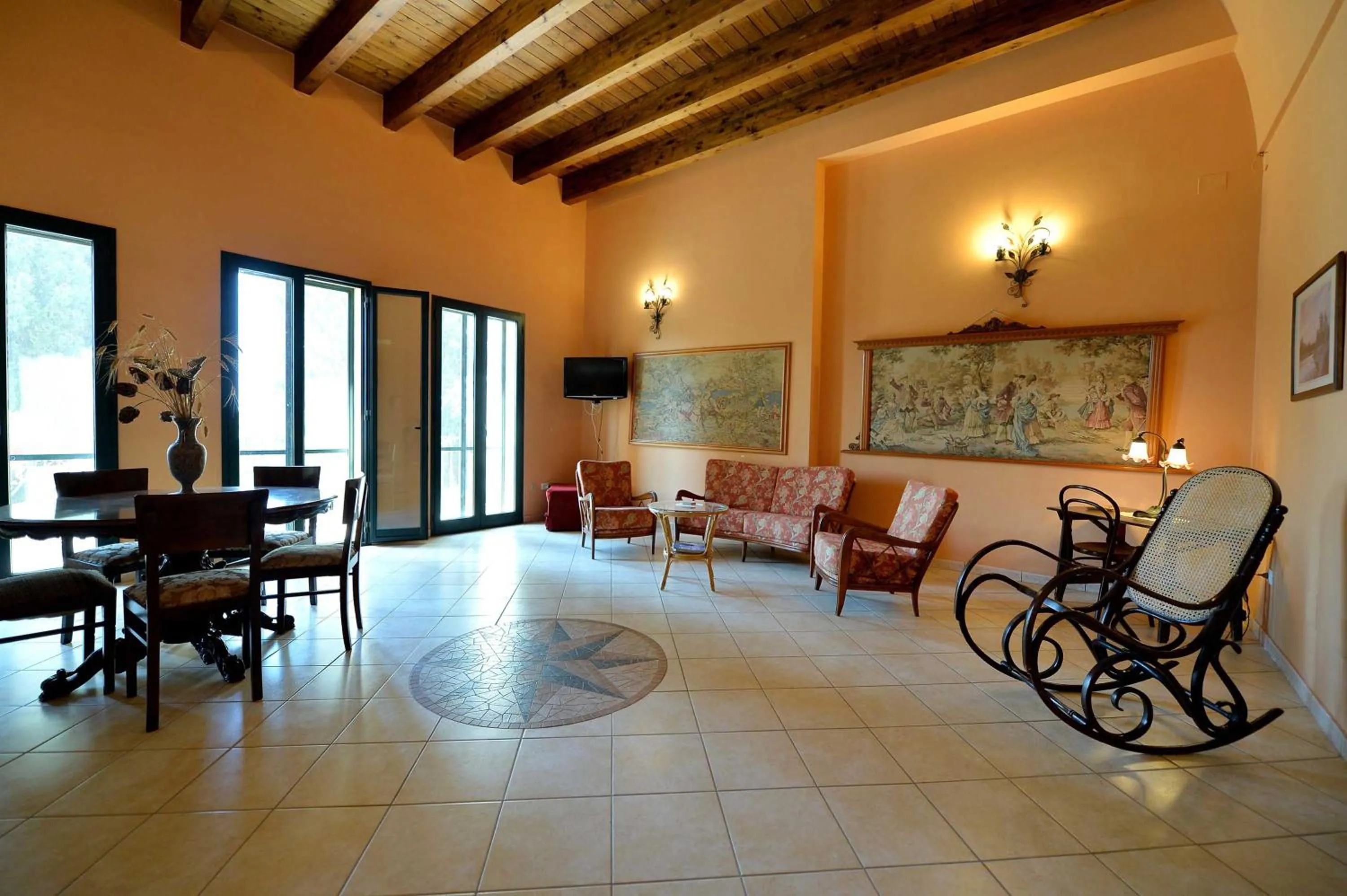 Lounge or bar in Agriturismo Santa Chiara