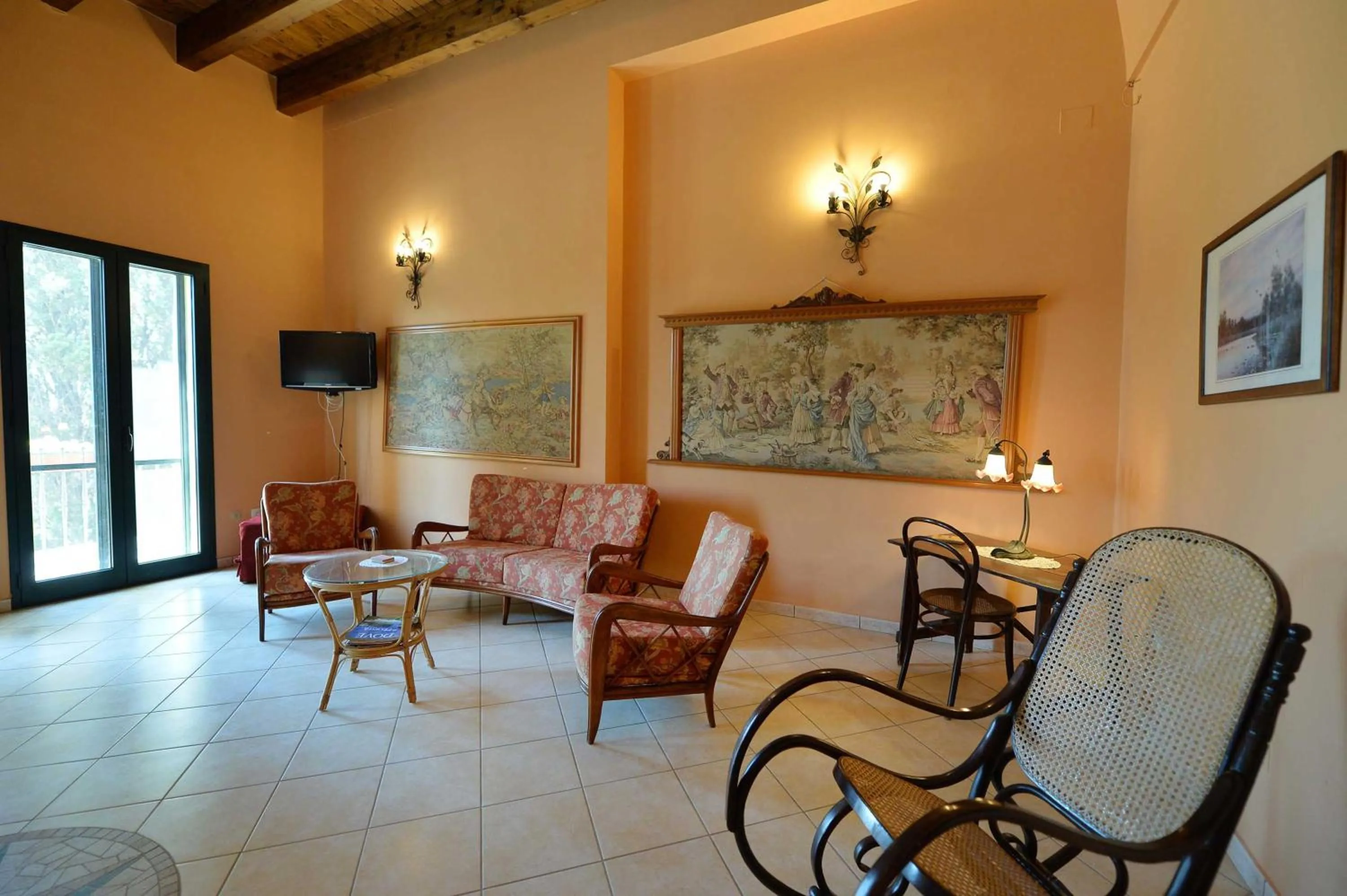 Lounge or bar in Agriturismo Santa Chiara