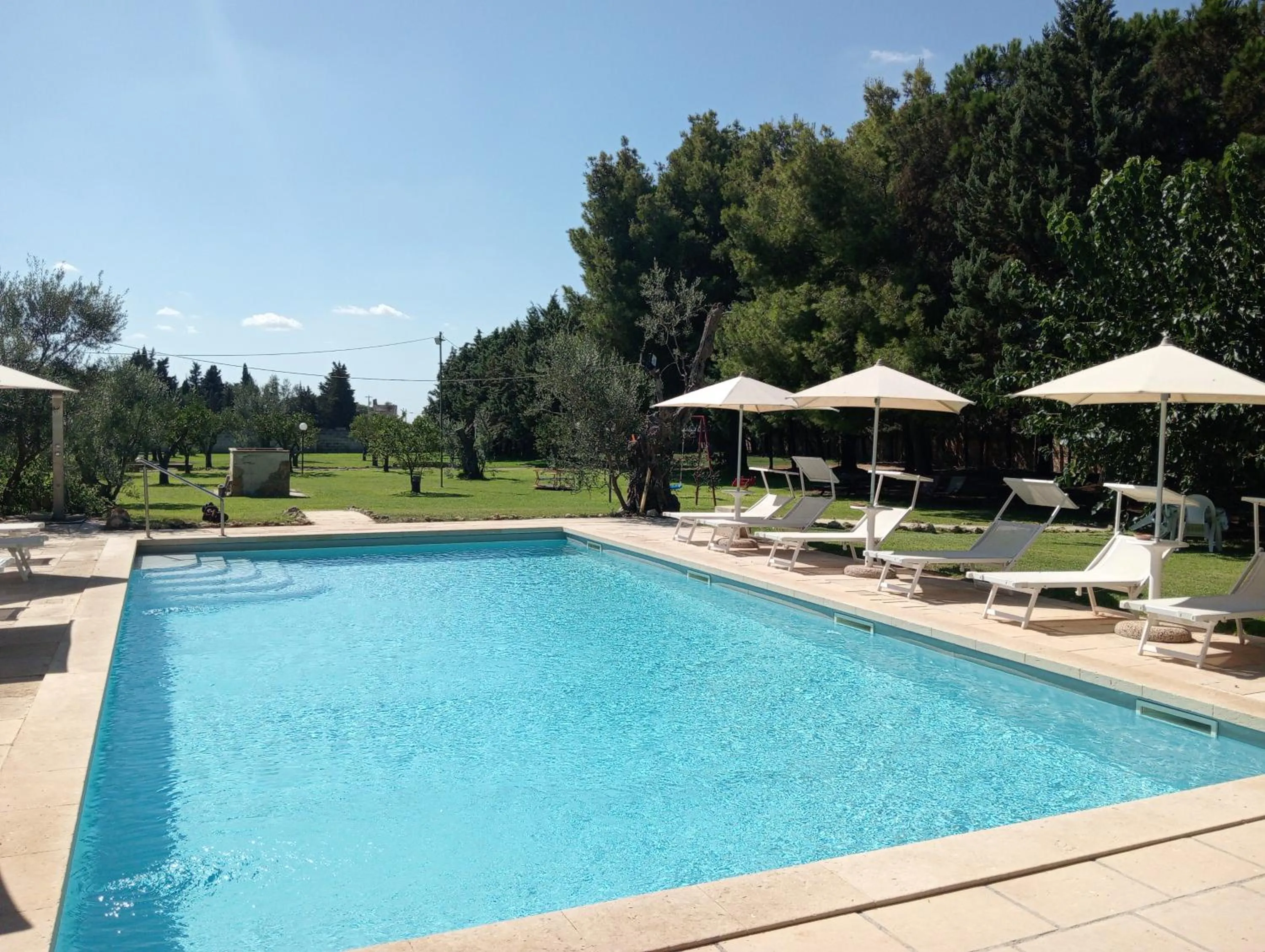Pool view in Agriturismo Santa Chiara