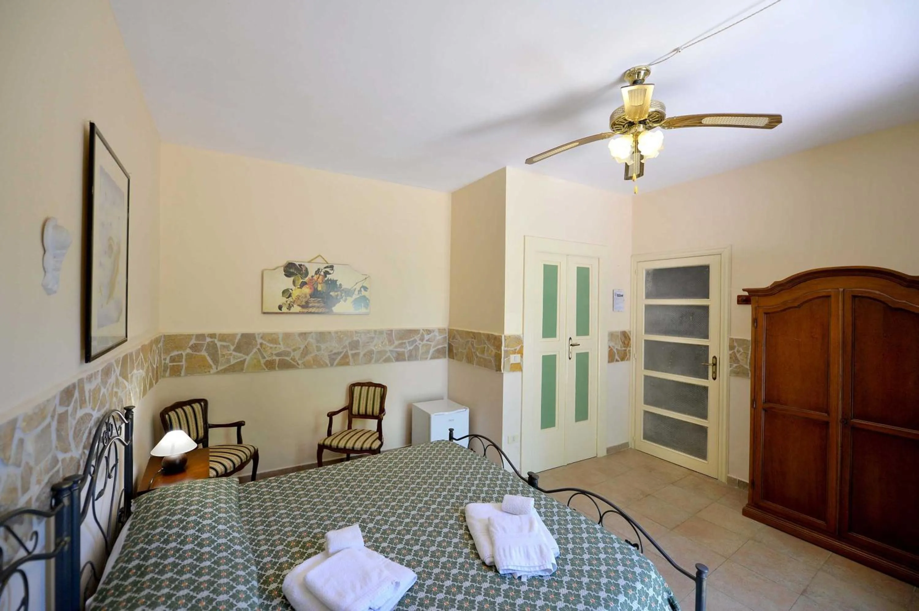 Bedroom, Bed in Agriturismo Santa Chiara