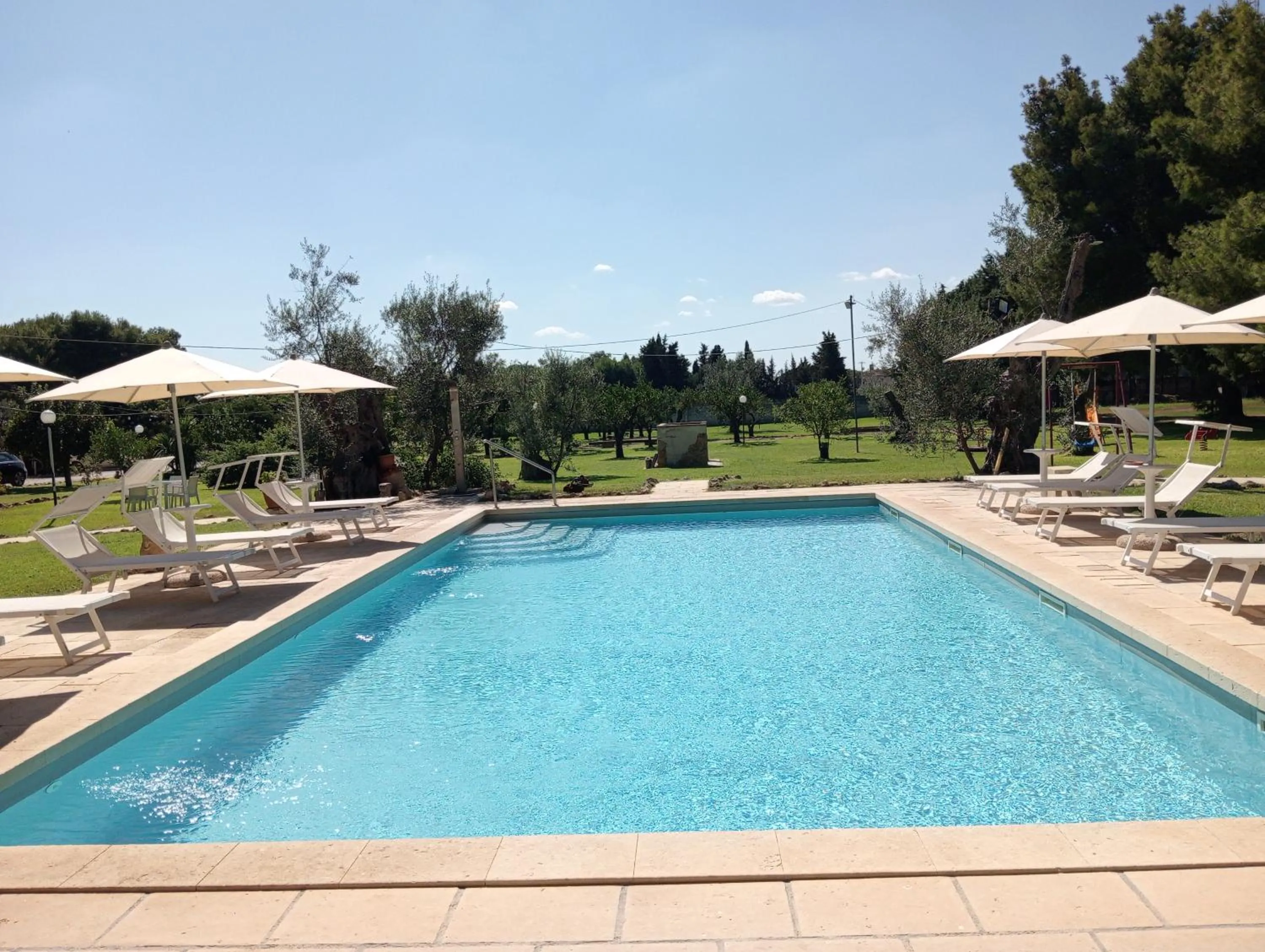 Pool view in Agriturismo Santa Chiara