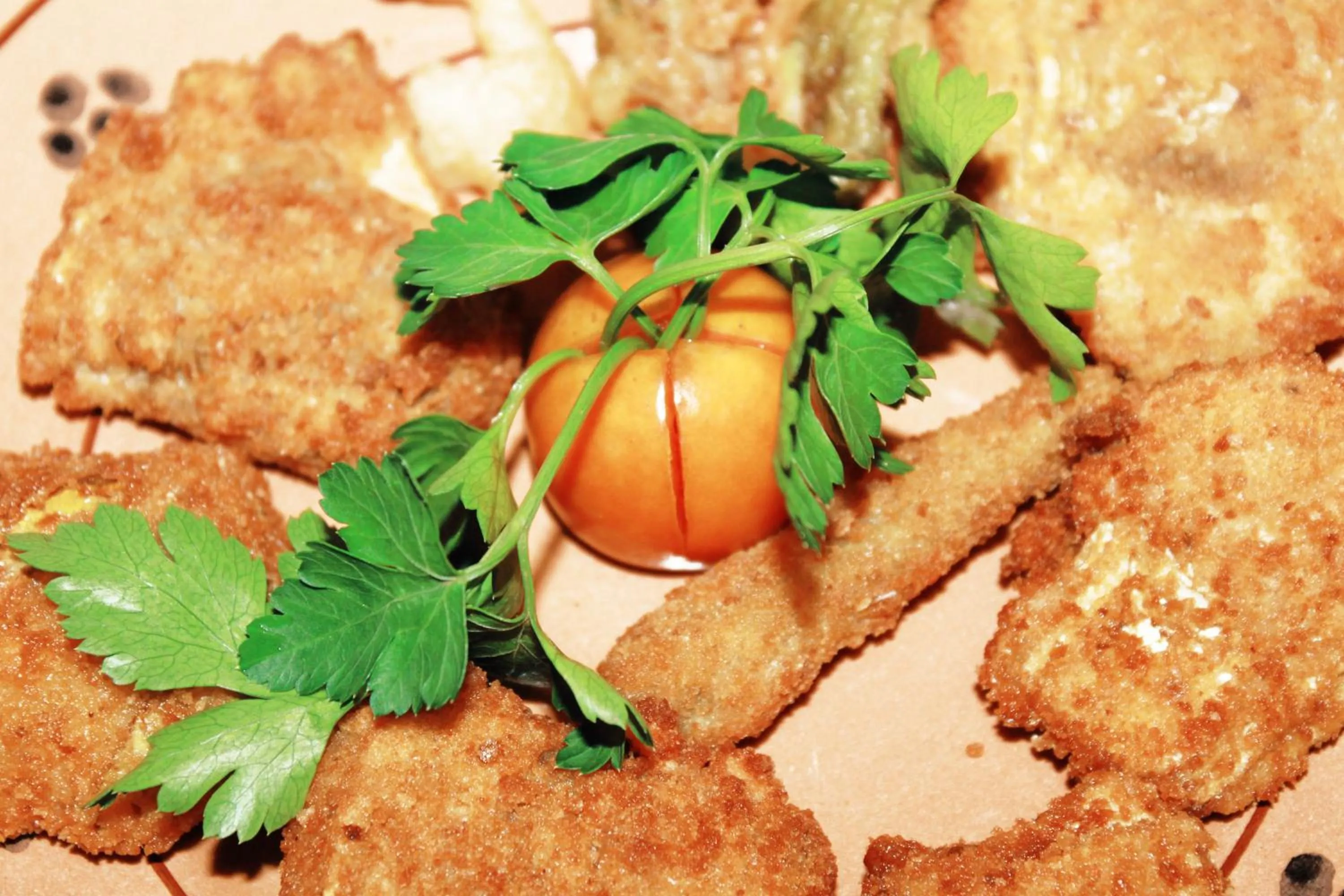 Food close-up in Agriturismo Santa Chiara