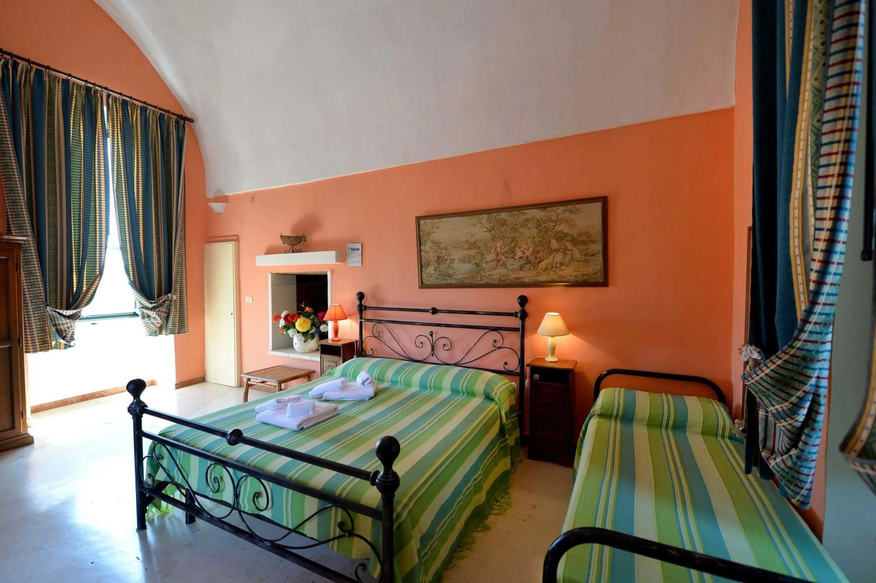 Bedroom, Bed in Agriturismo Santa Chiara
