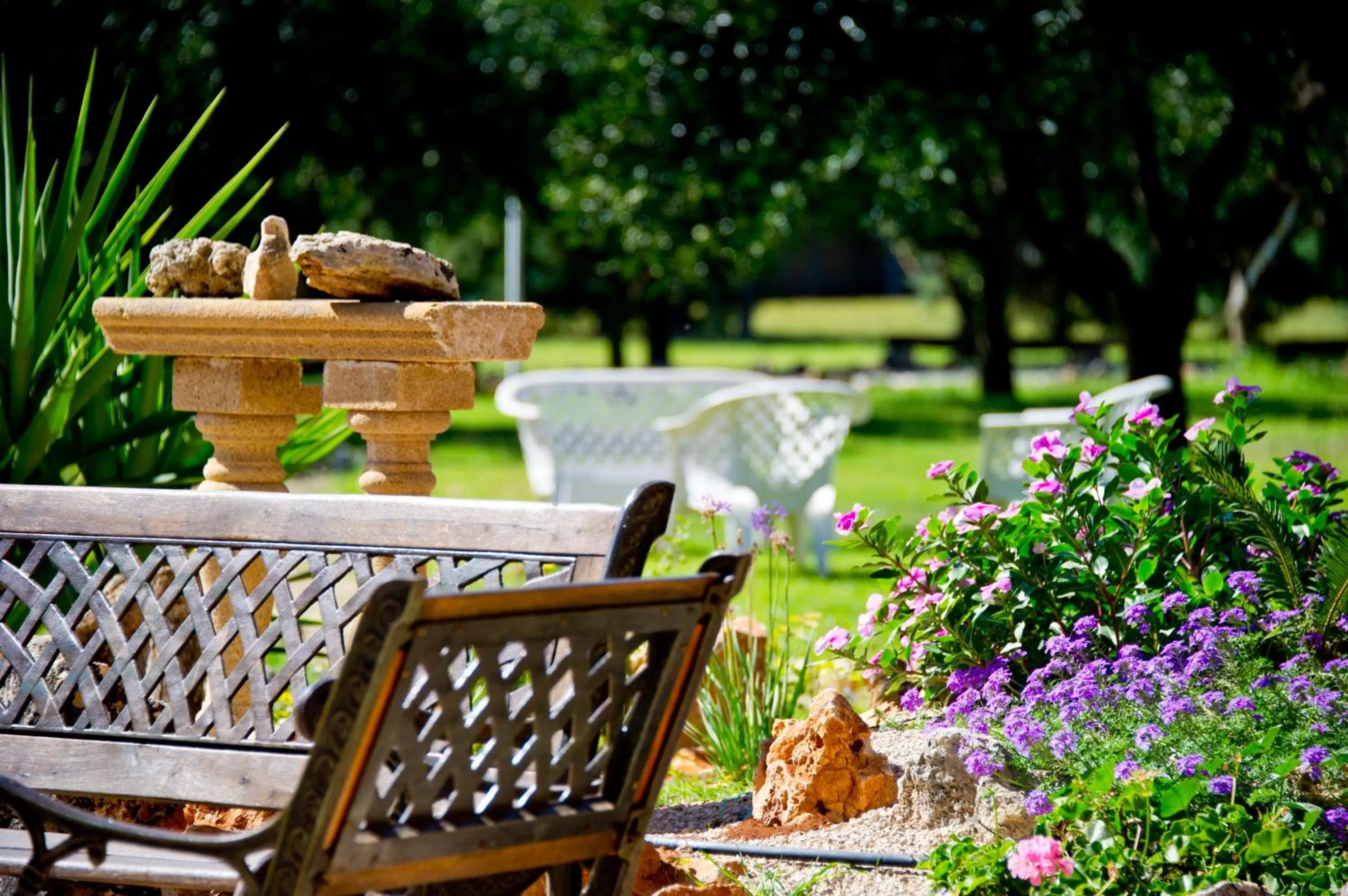 Decorative detail in Agriturismo Santa Chiara