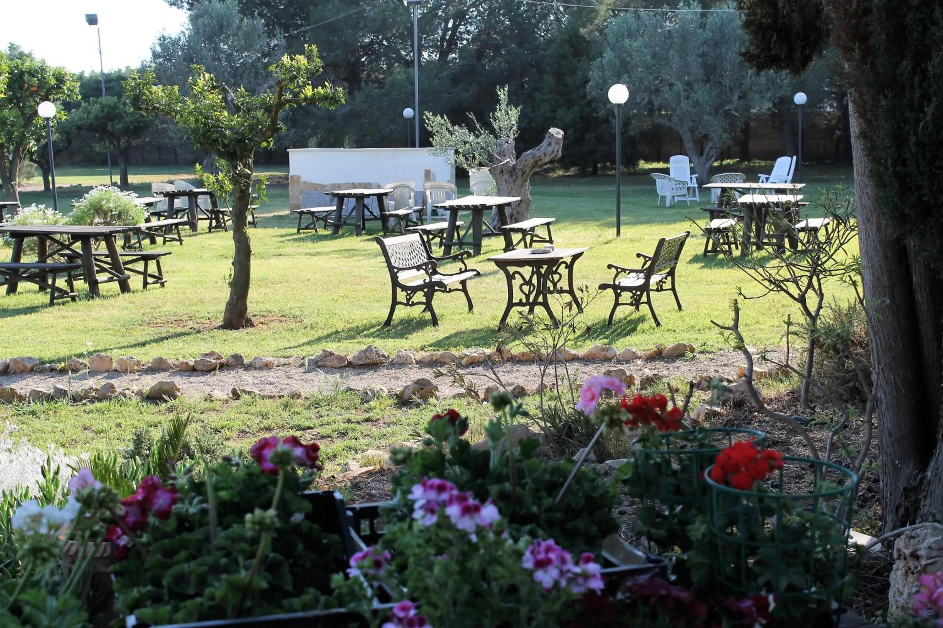 Garden in Agriturismo Santa Chiara