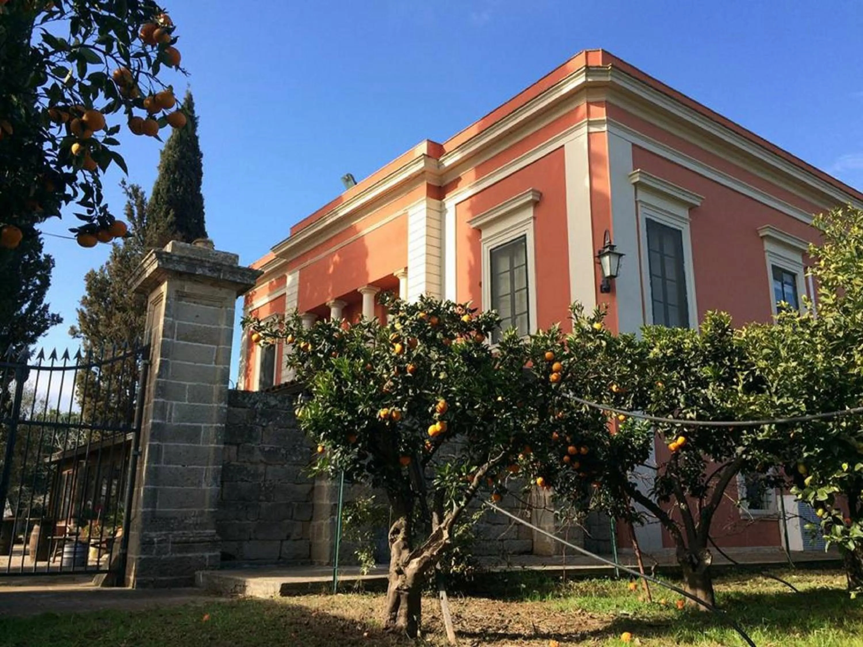 Facade/entrance in Agriturismo Santa Chiara