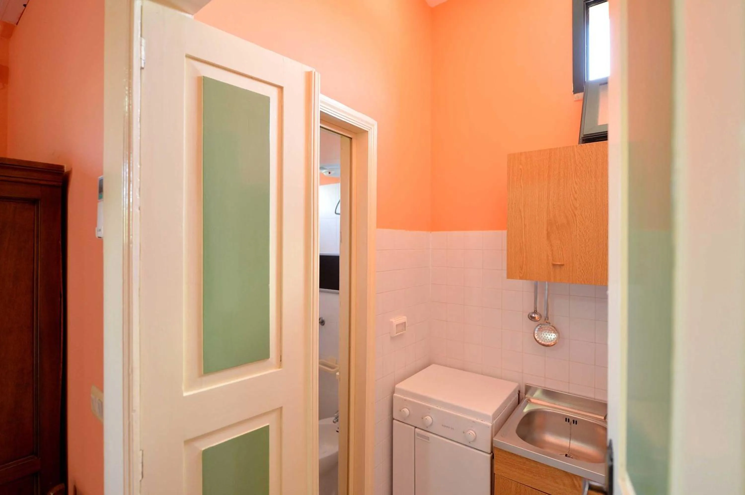 Kitchen or kitchenette in Agriturismo Santa Chiara