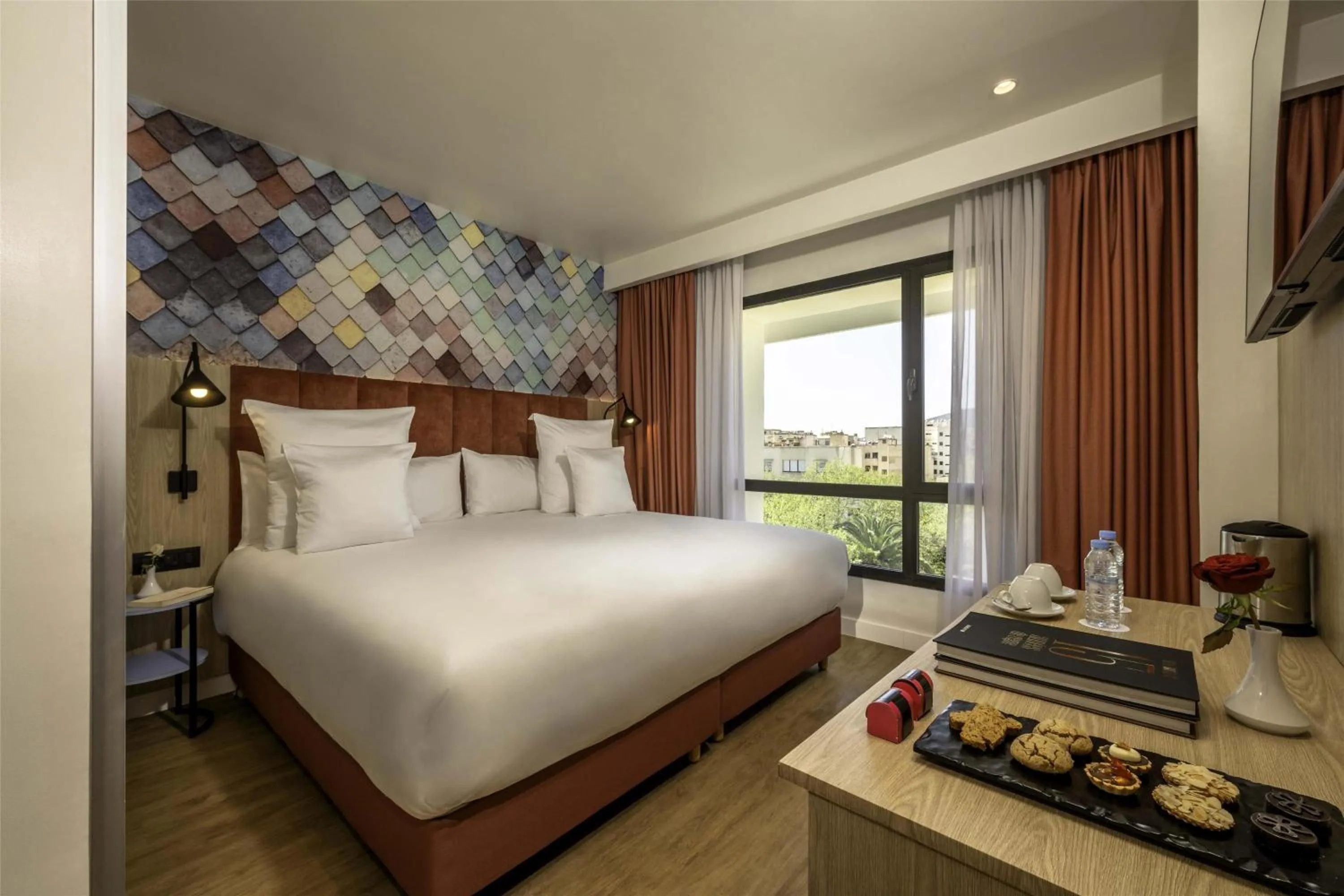 Photo of the whole room, Bed in Barceló Fès Medina