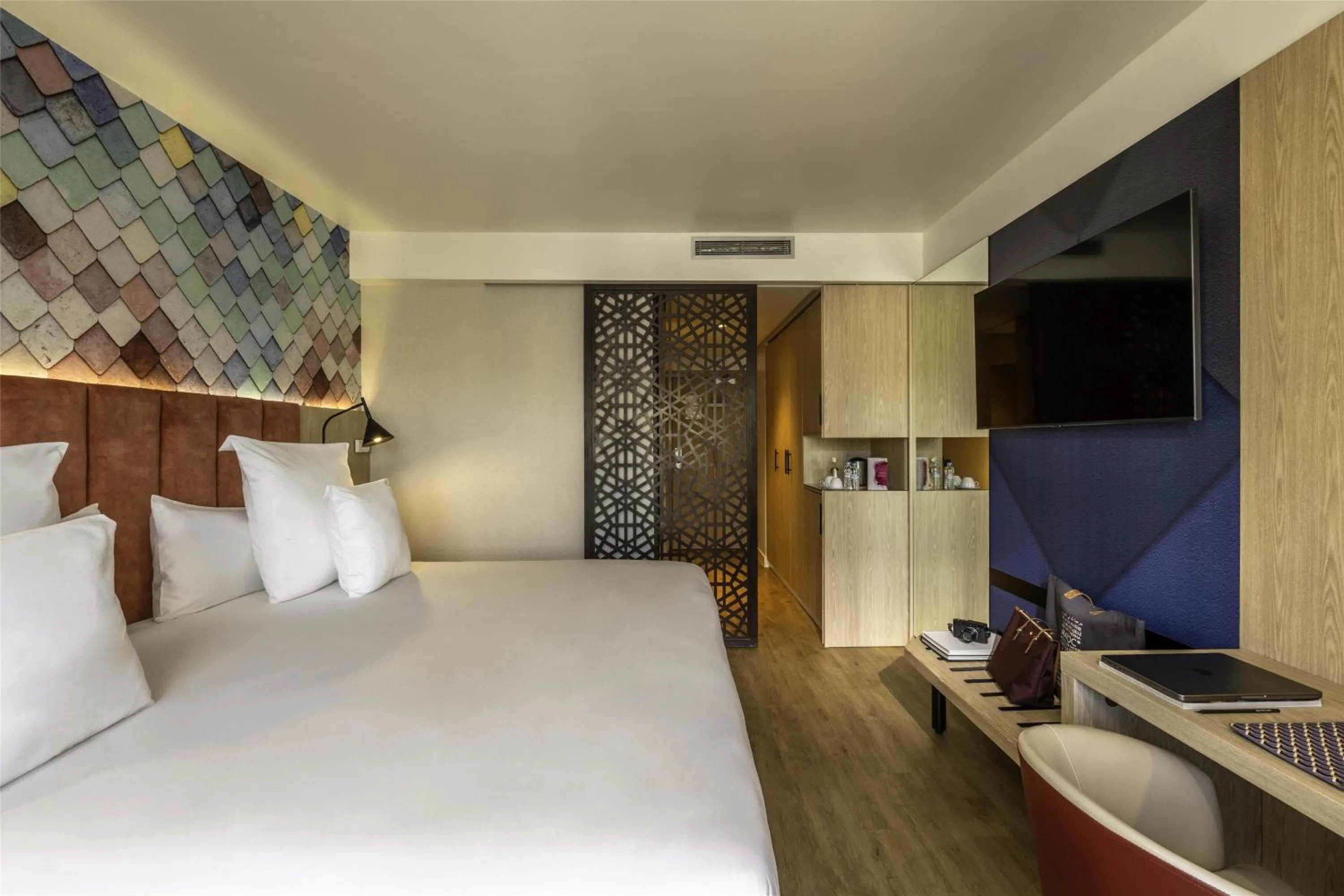 Bedroom, Bed in Barceló Fès Medina