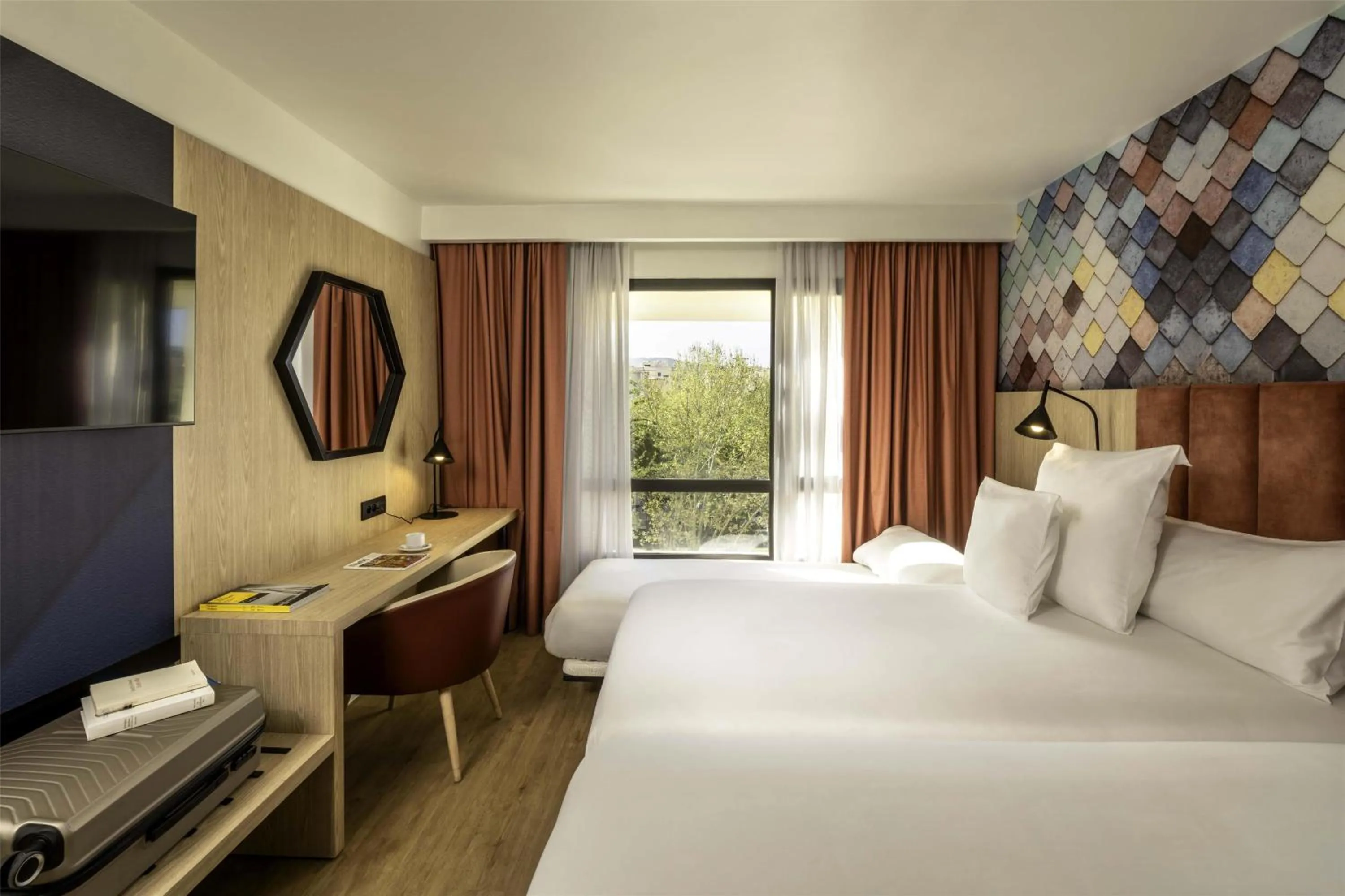 Bedroom, Bed in Barceló Fès Medina