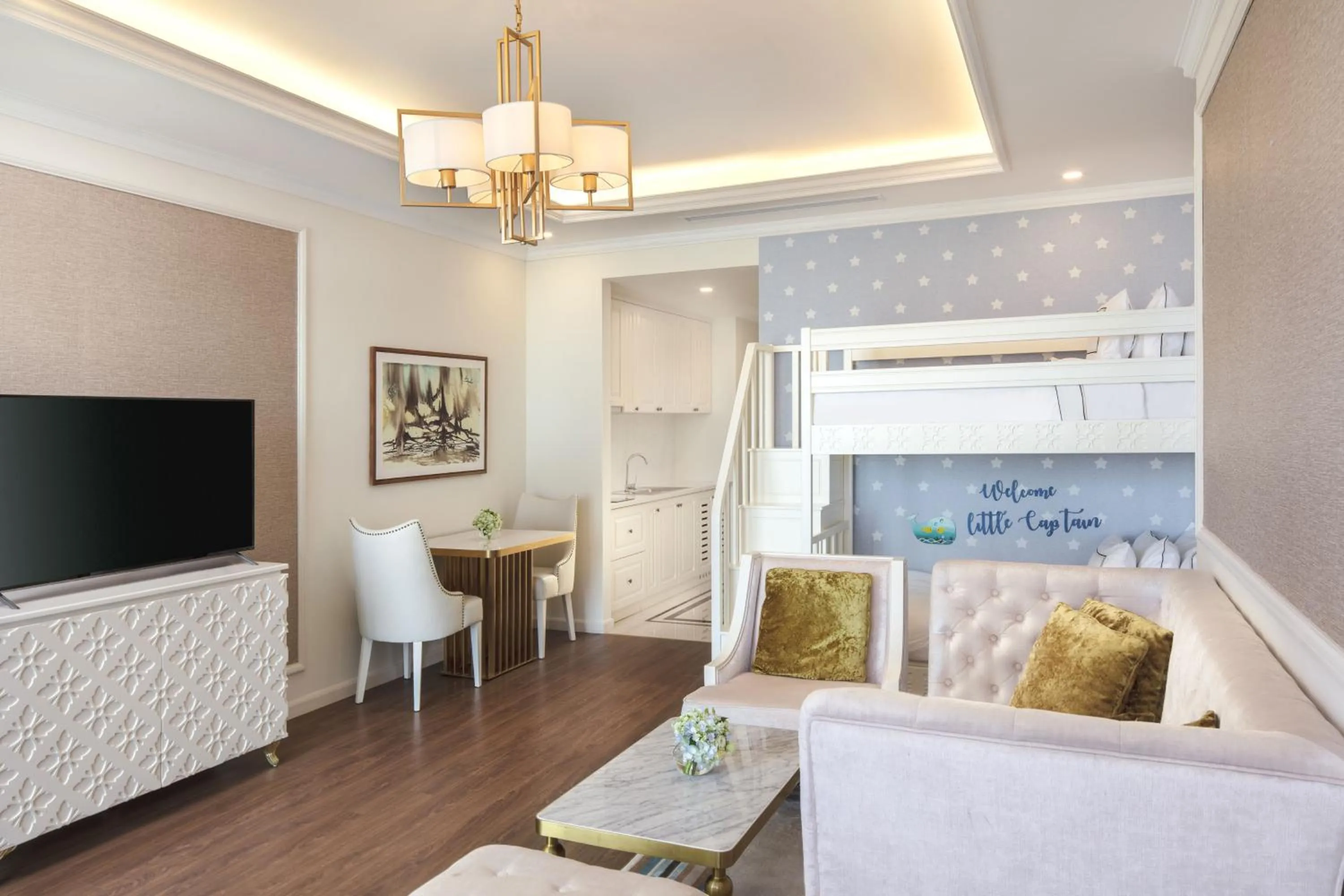 Living room in Meliá Vinpearl Danang Riverfront