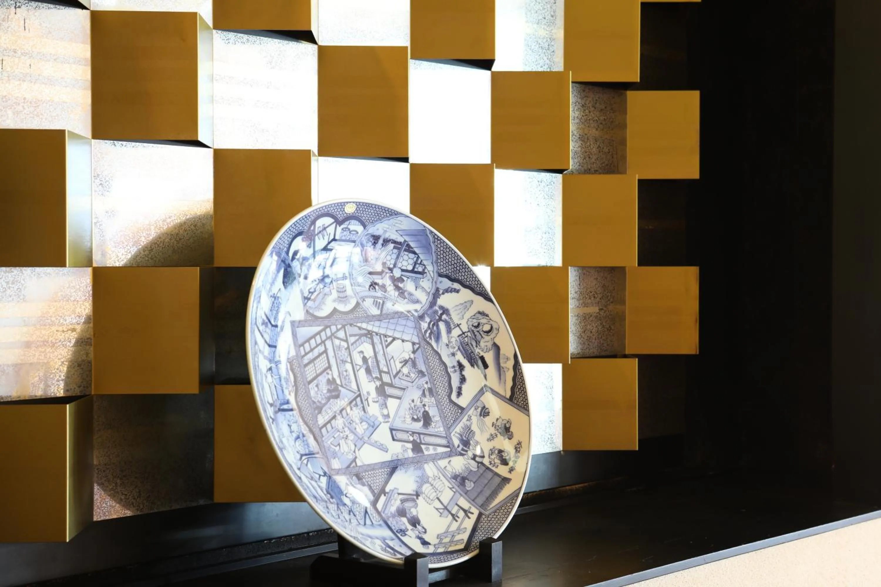 Decorative detail in Asahikan