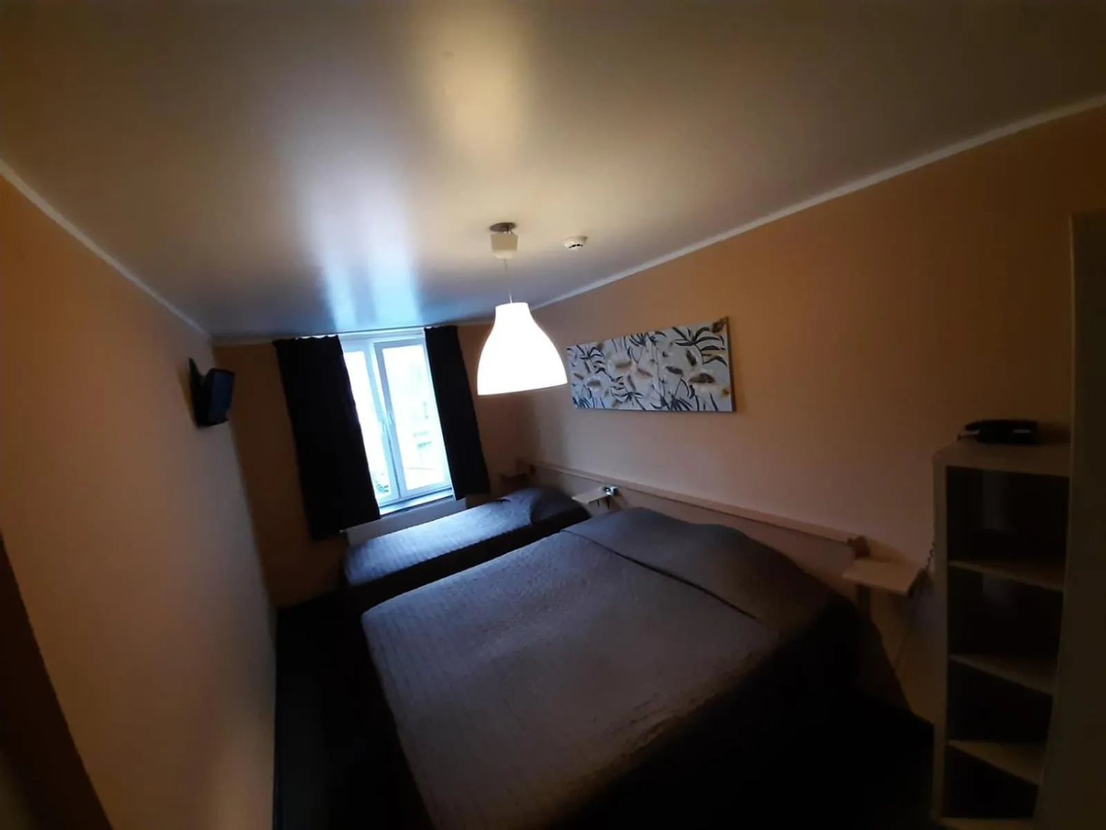 Bed in hotel Melissa