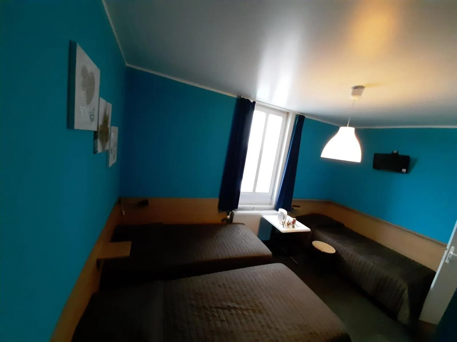 Bed in hotel Melissa