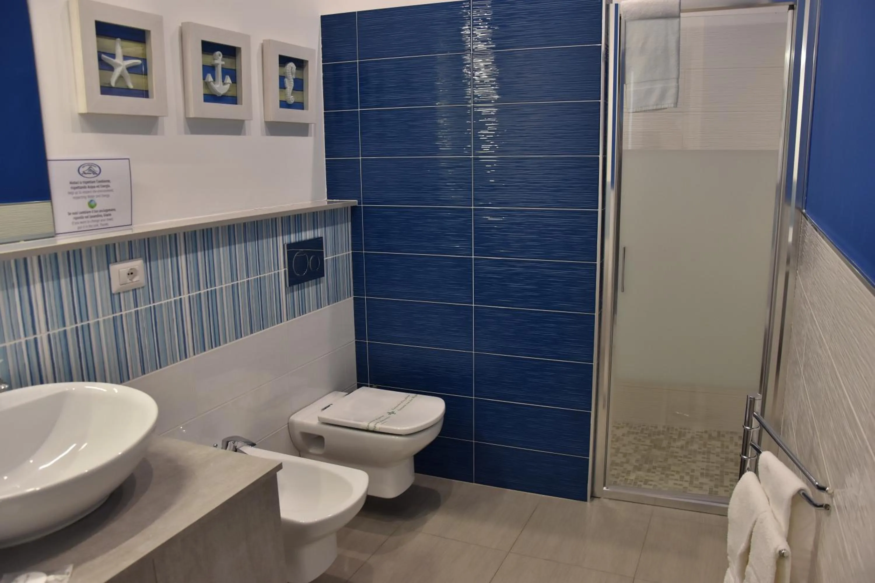 Bathroom in B&B Marina Blu