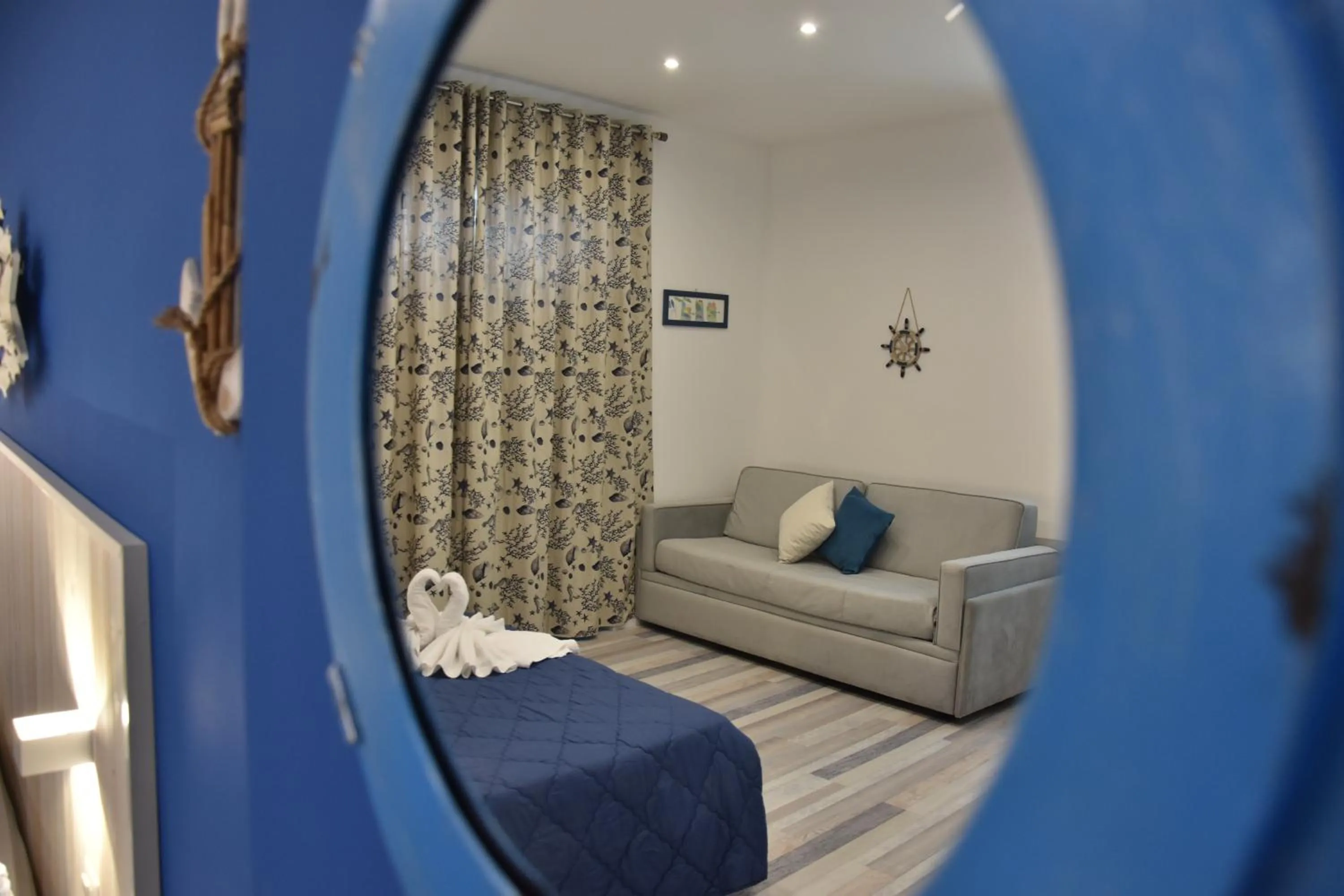 Bed in B&B Marina Blu