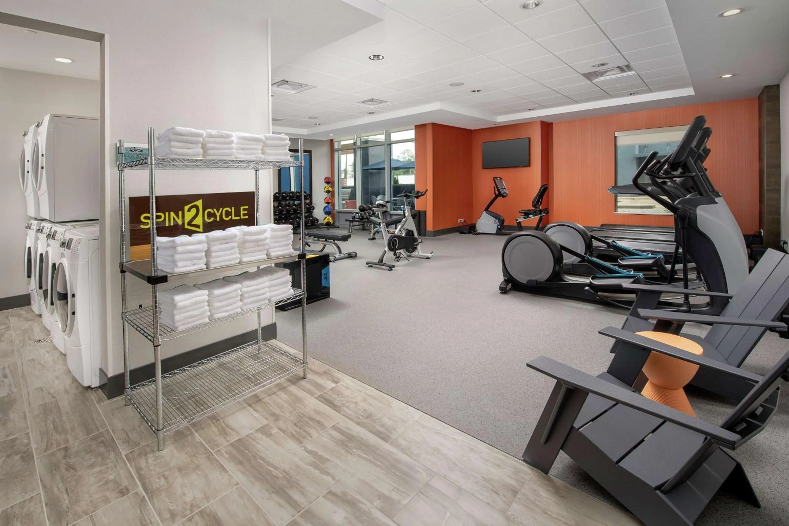 Fitness centre/facilities in Home2 Suites By Hilton Charlottesville Downtown
