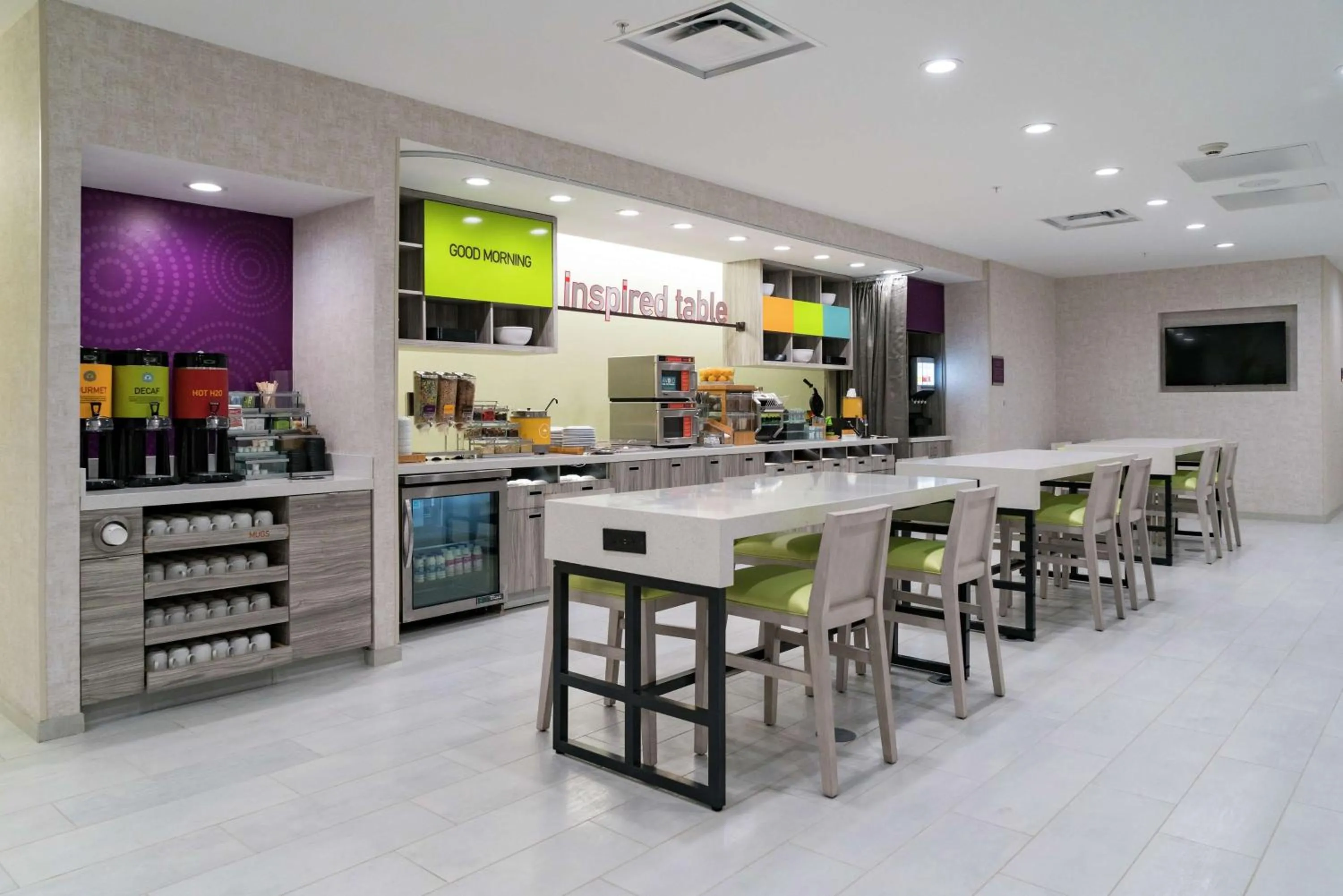 Dining area in Home2 Suites By Hilton Jackson Flowood Airport Area