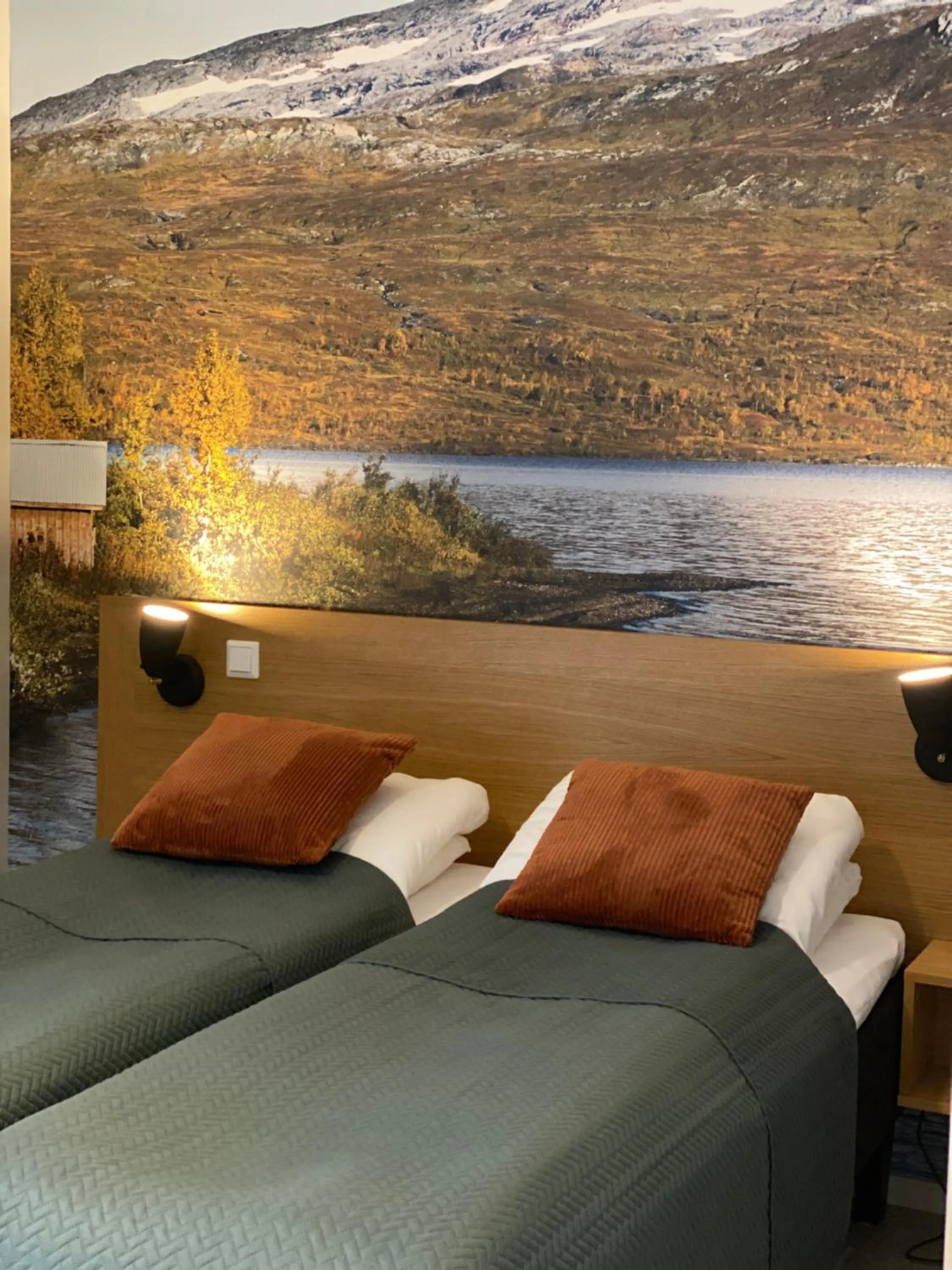 Bed in Fjellfolkets Hus