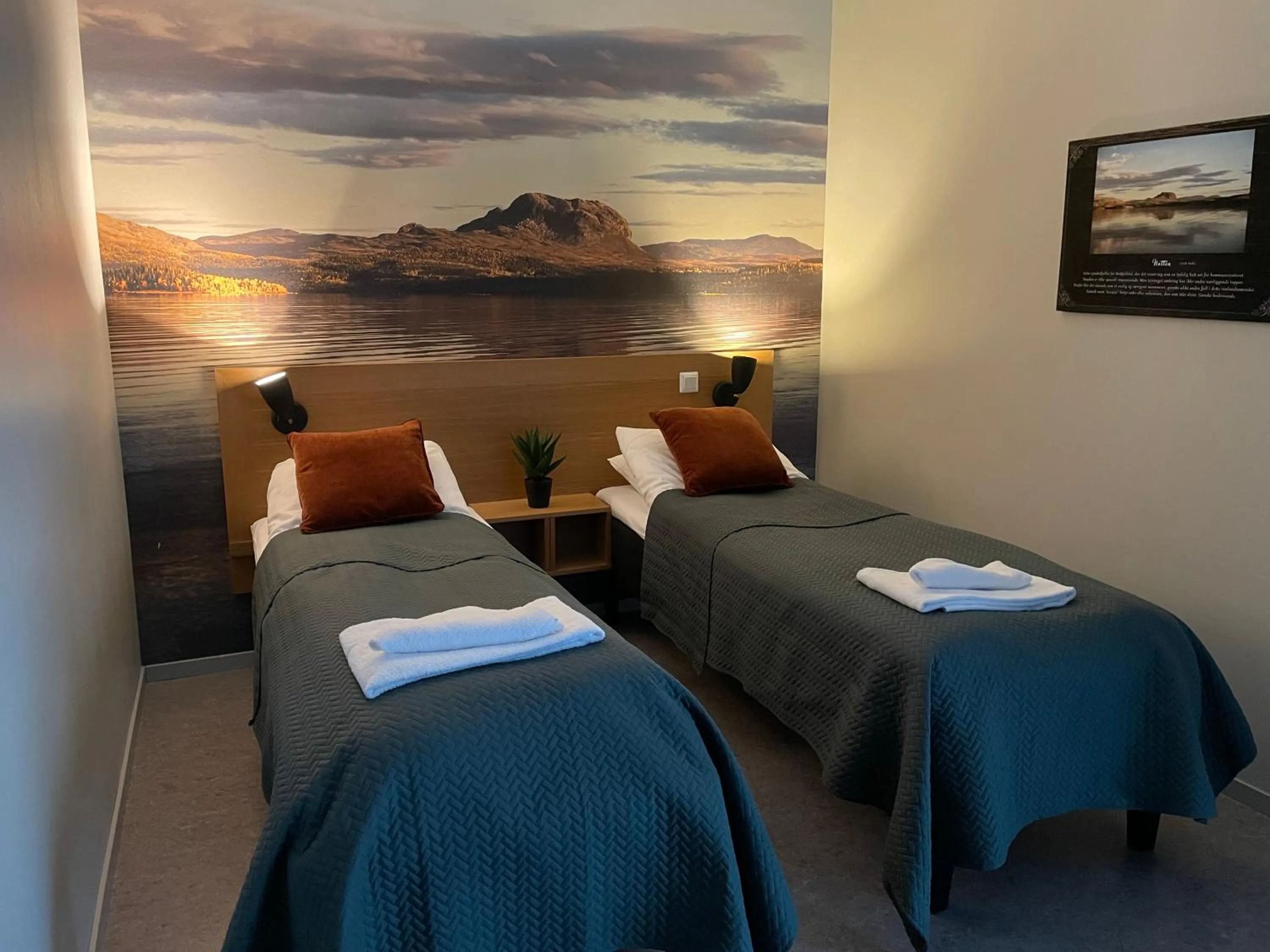 Bed in Fjellfolkets Hus