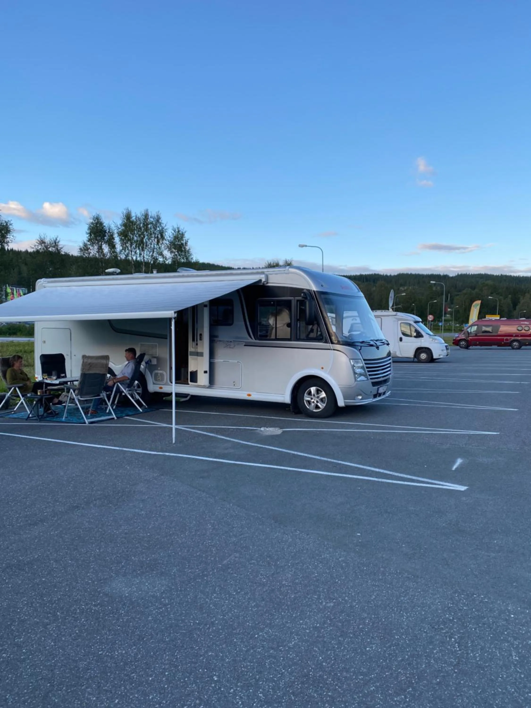 Parking in Fjellfolkets Hus