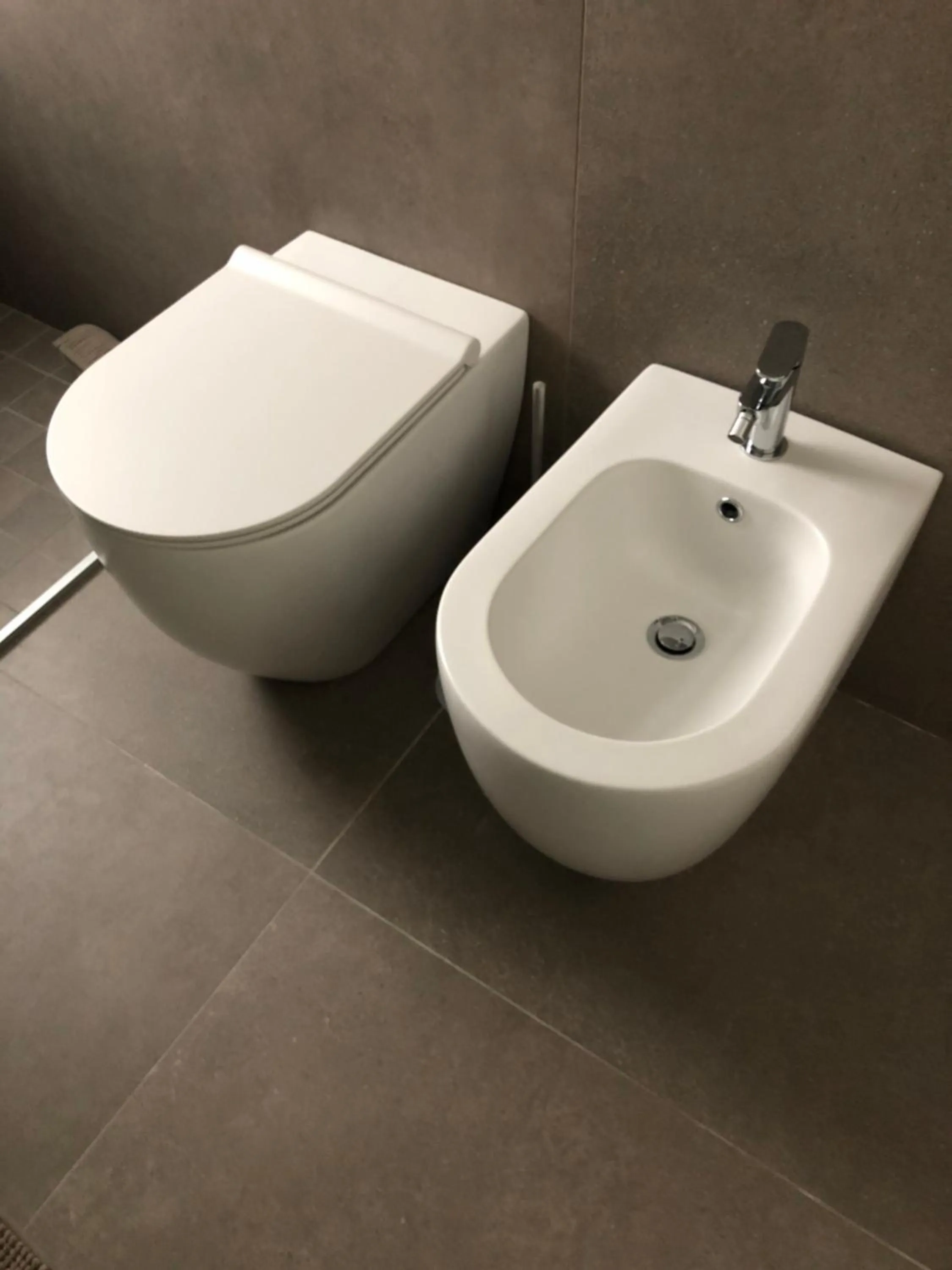 Toilet in B&b Don Giovanni