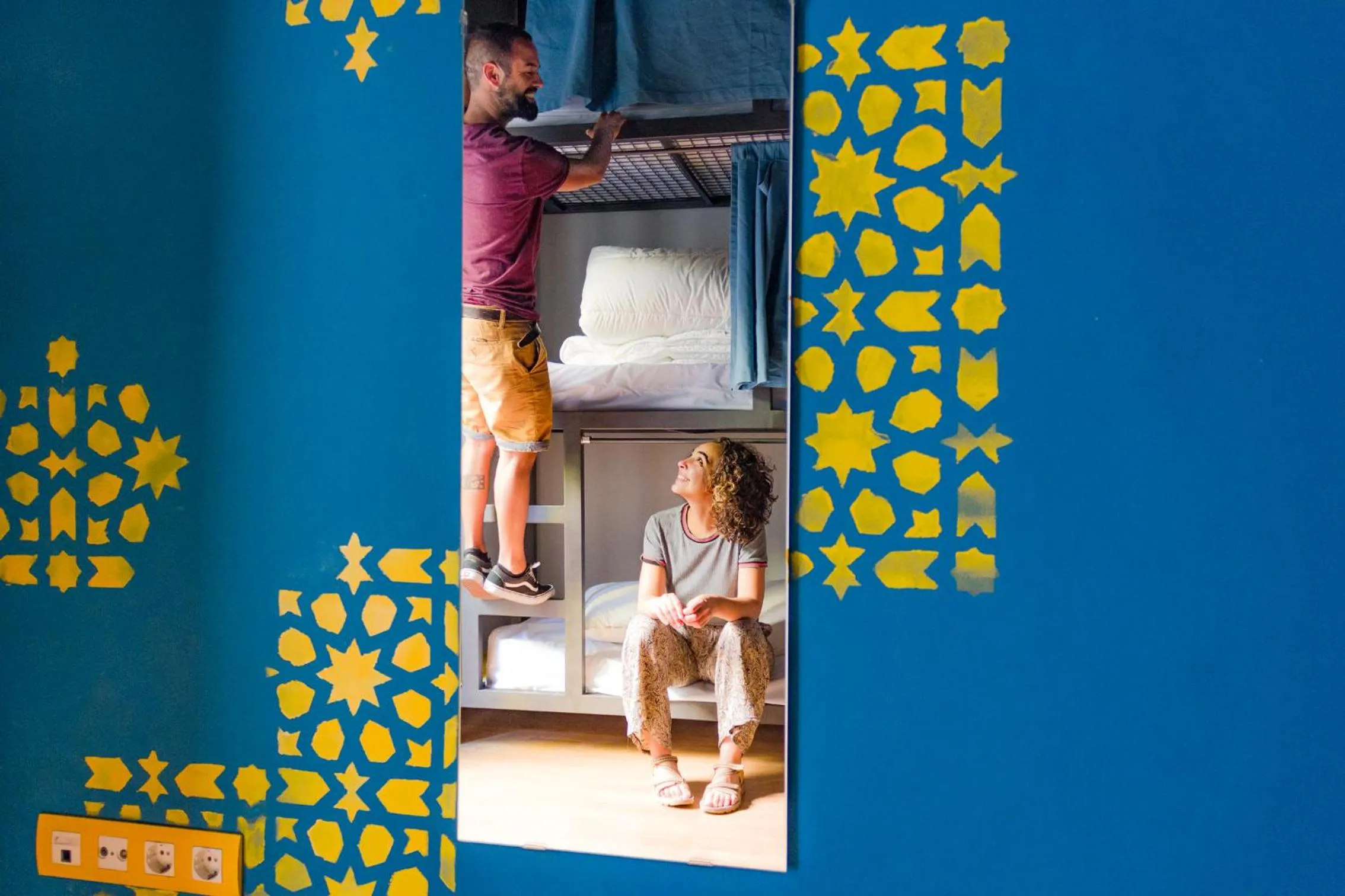 Guests in El Granado Hostel