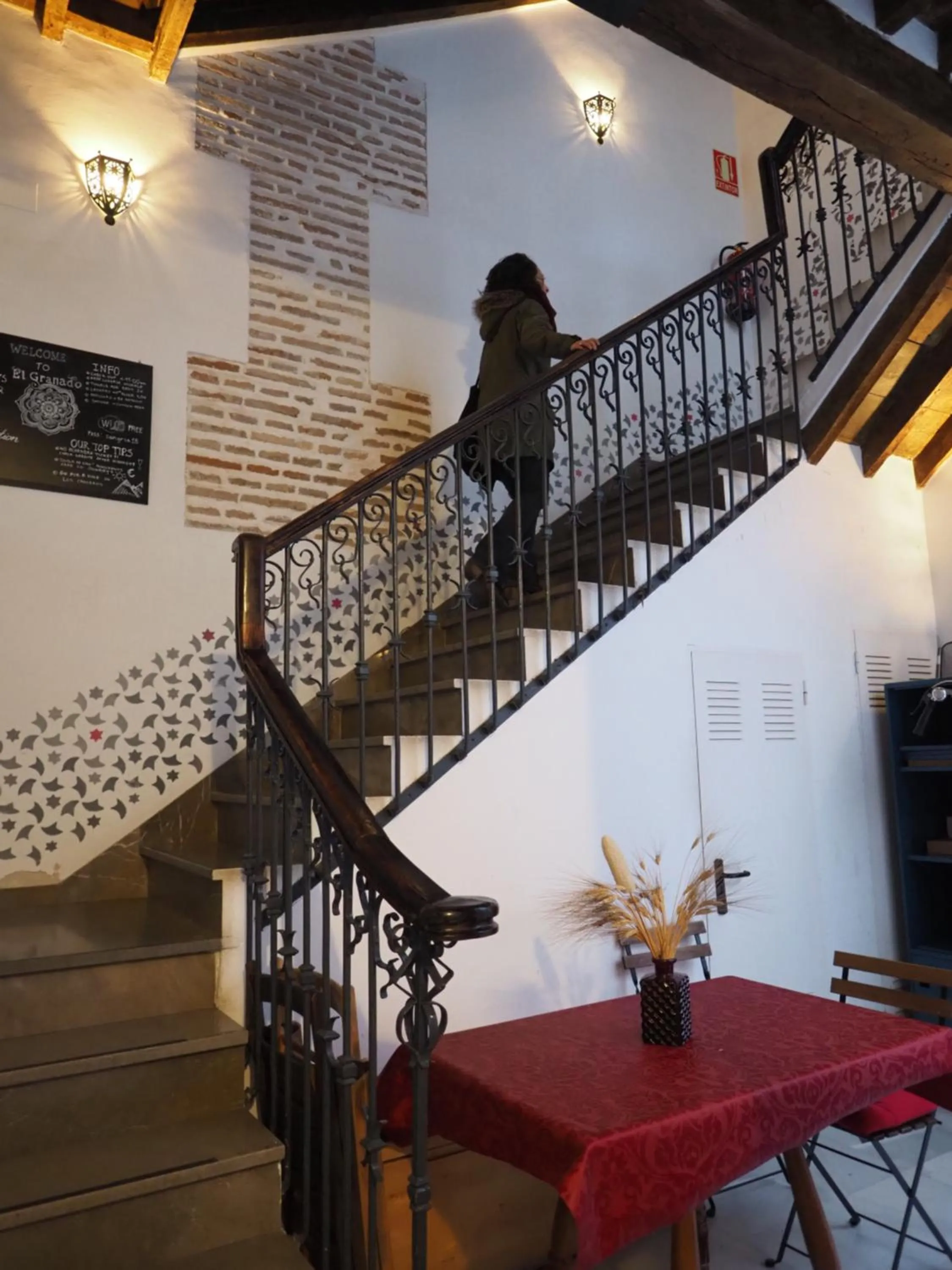 Area and facilities in El Granado Hostel