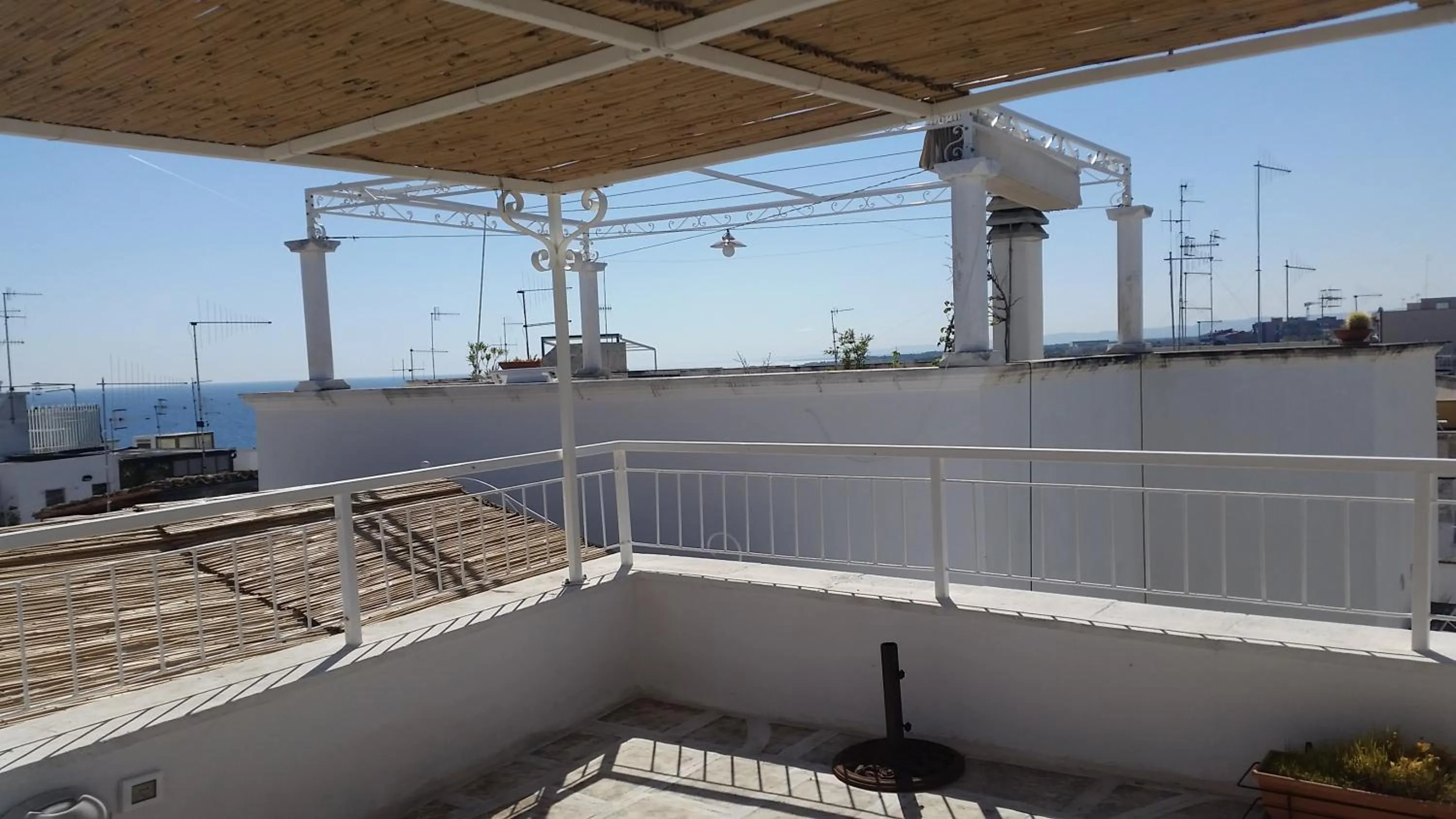 Patio in B&B La Porta Vecchia