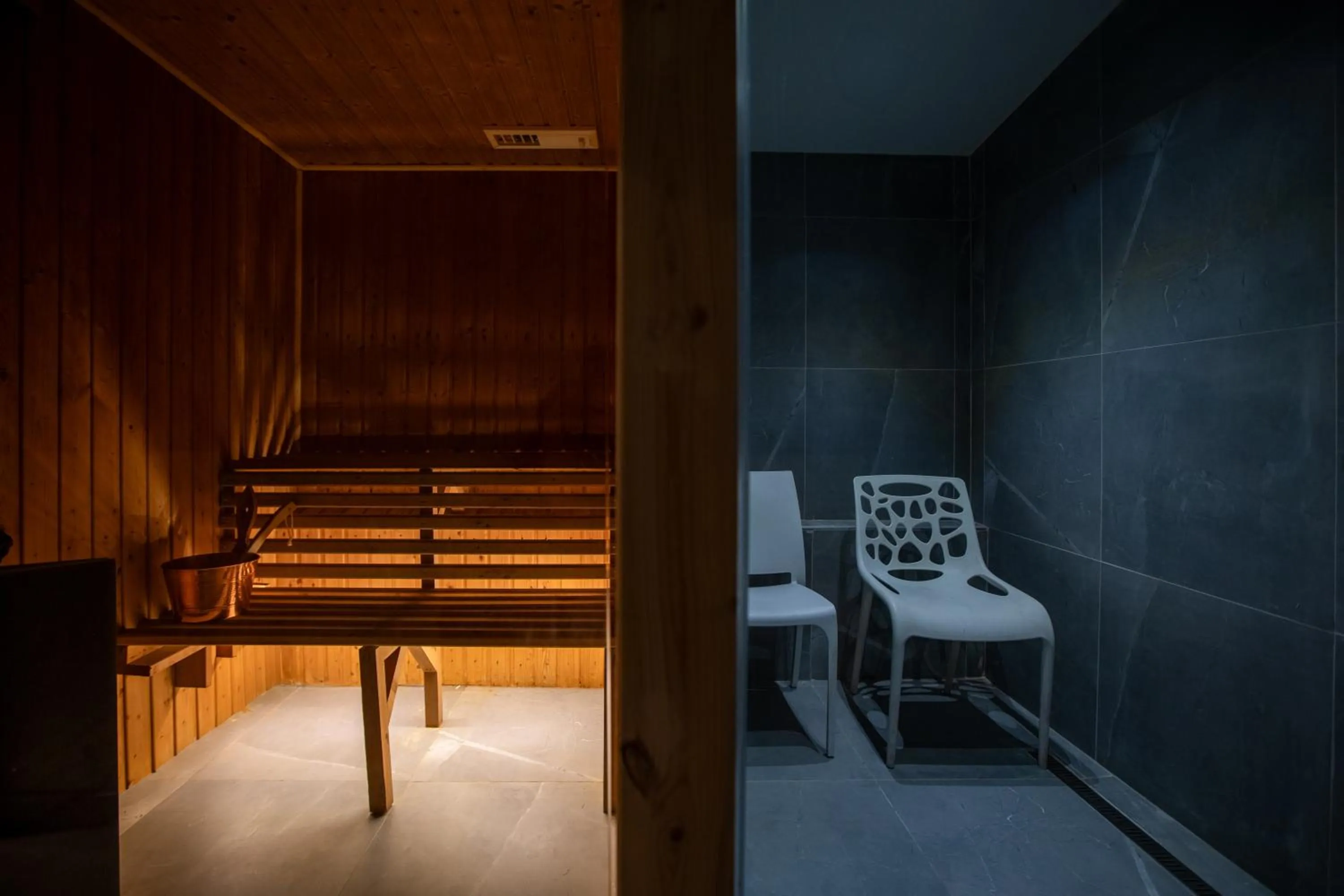Sauna in Achilleos City Hotel