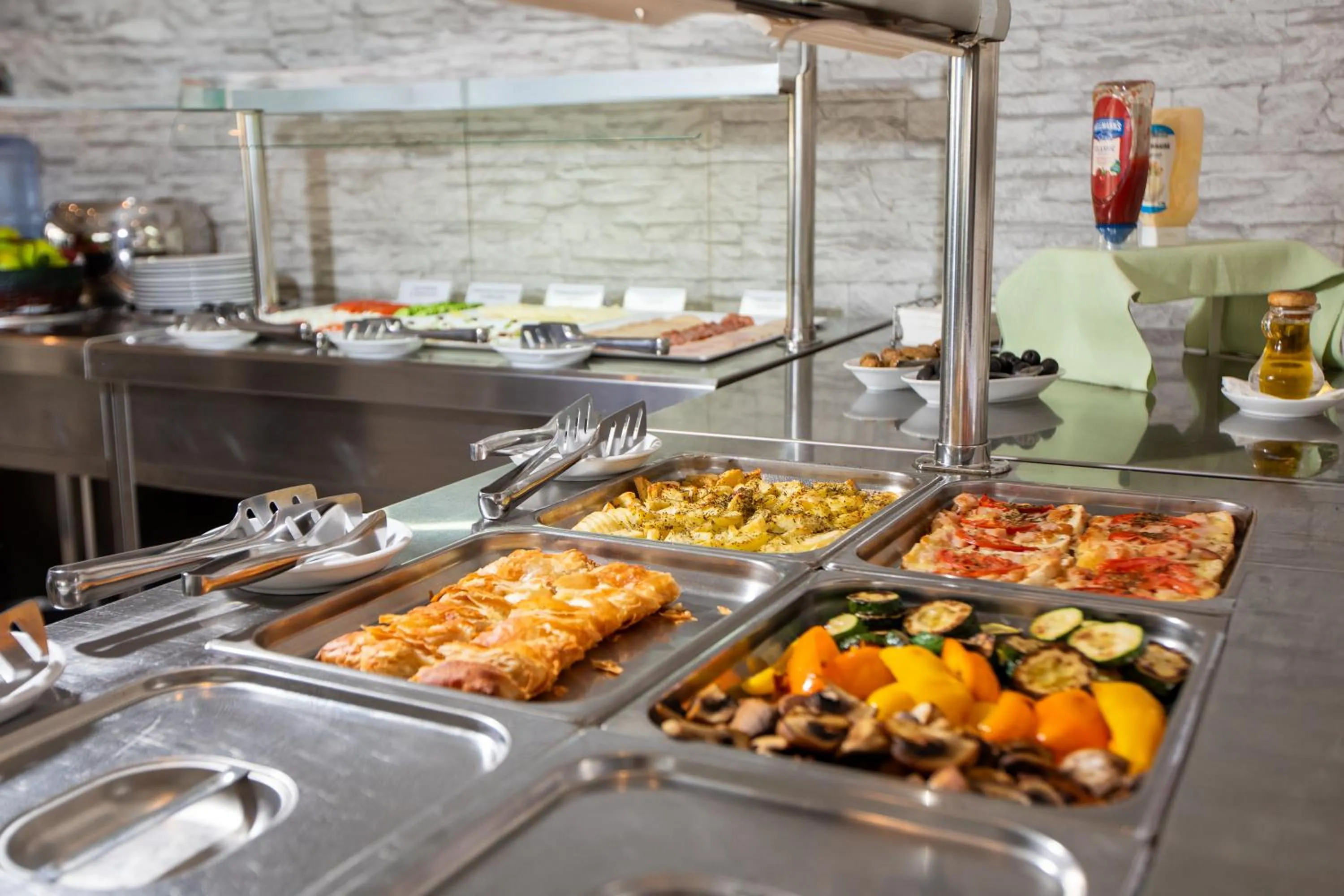 Buffet breakfast in Achilleos City Hotel