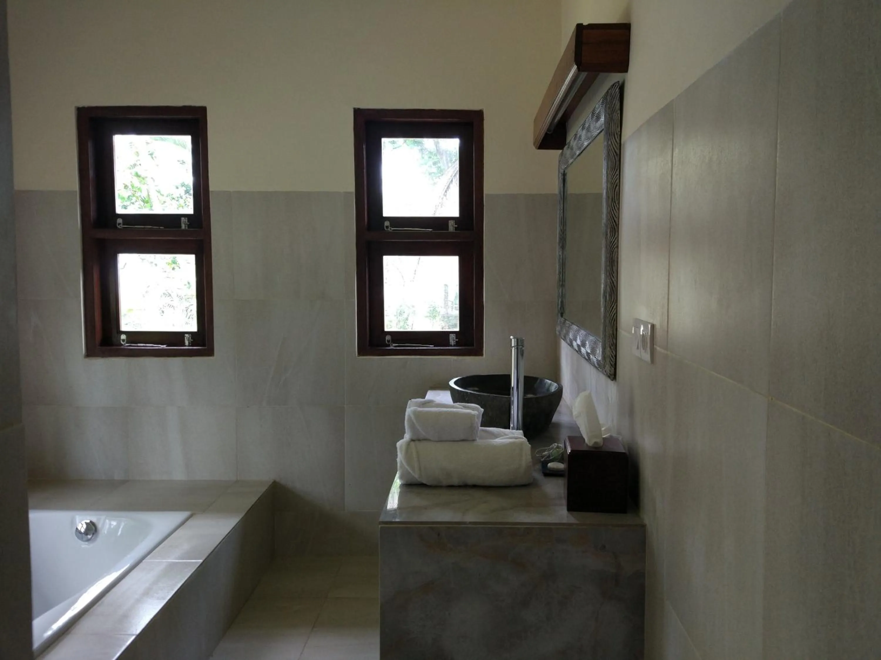 Bathroom in Gajah Mina Beach Resort